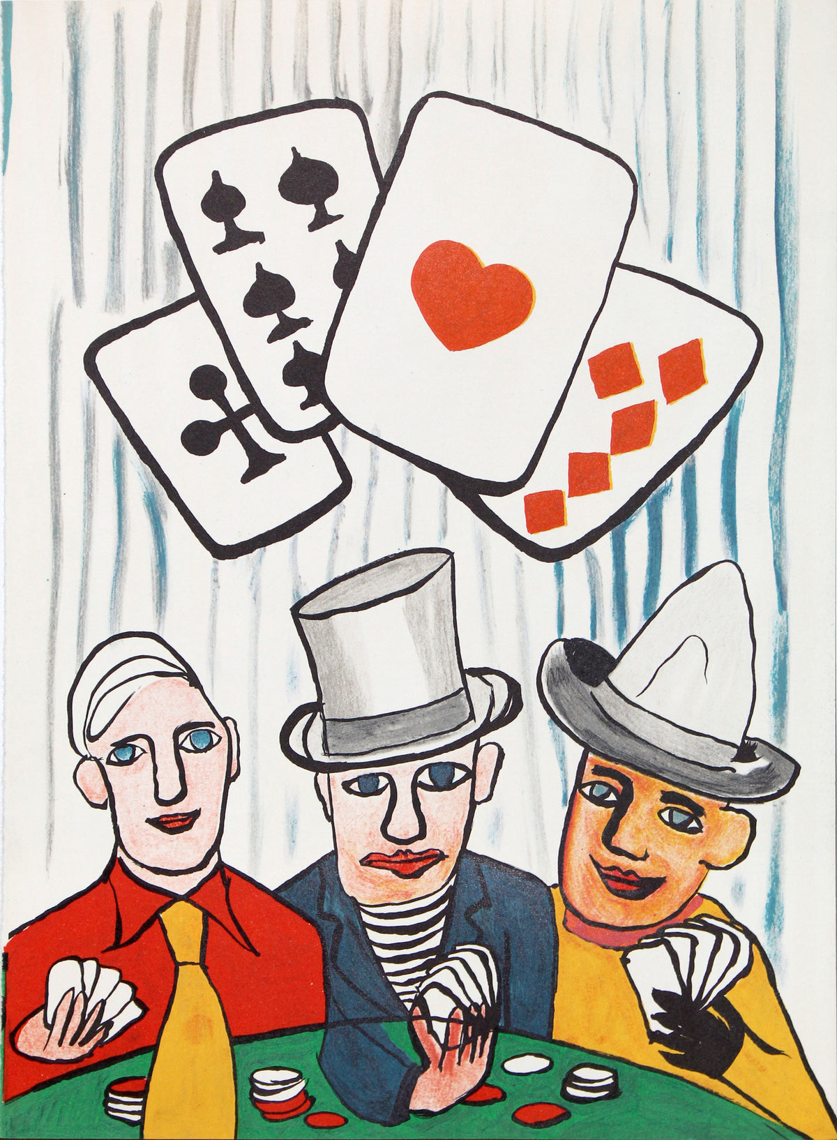 Alexander Calder - Jouers de cartes III