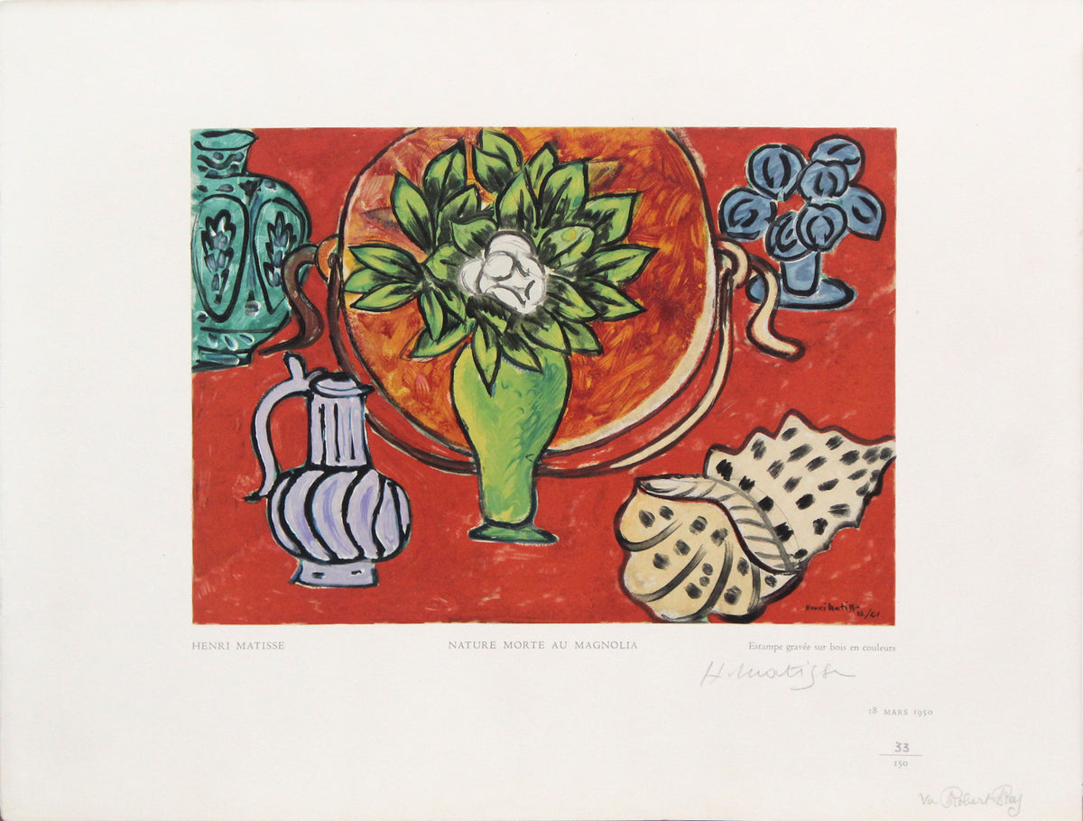 Henri Matisse - Nature Morte Au Magnolia