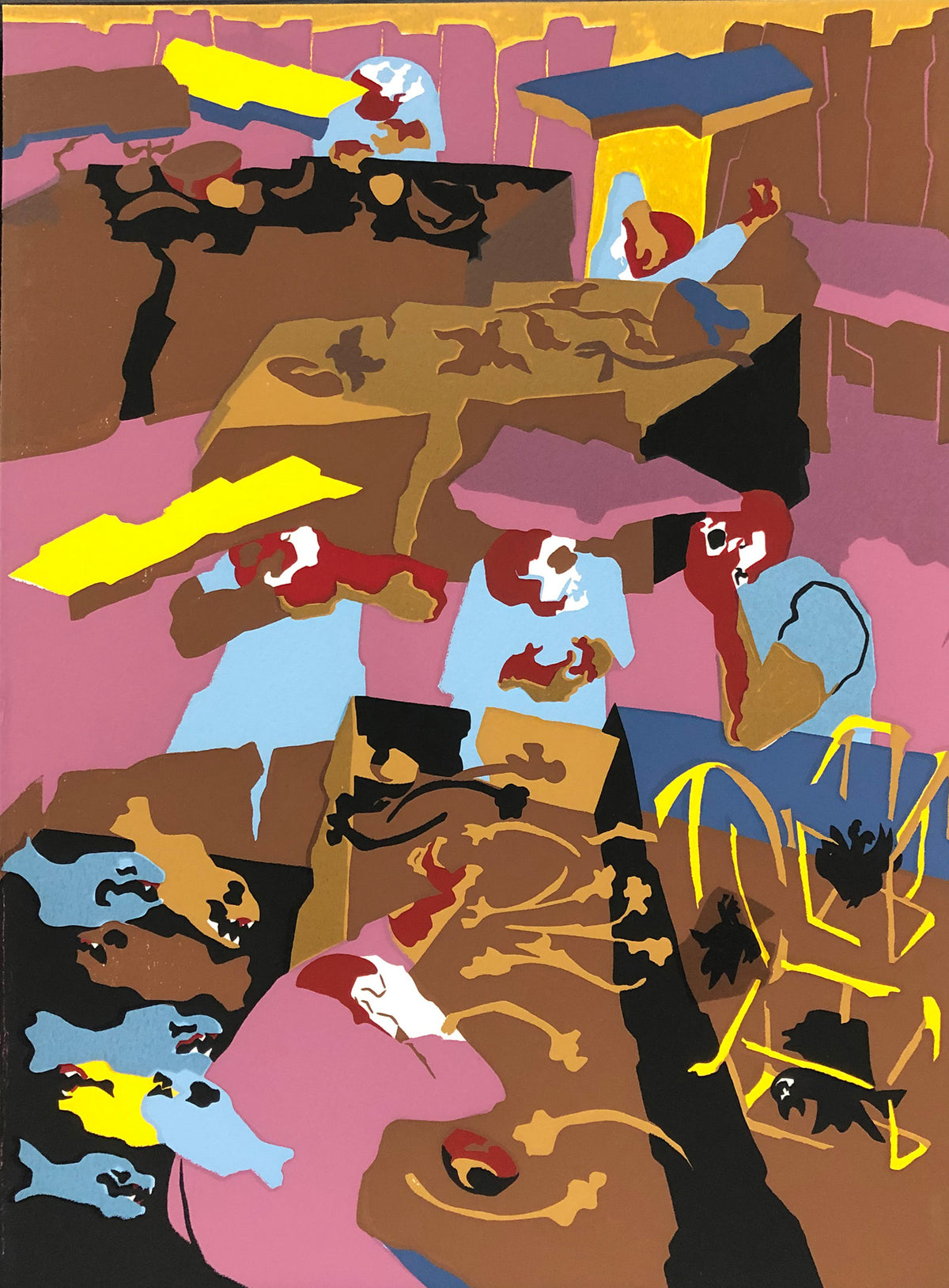 Jacob Lawrence - Hiroshima II