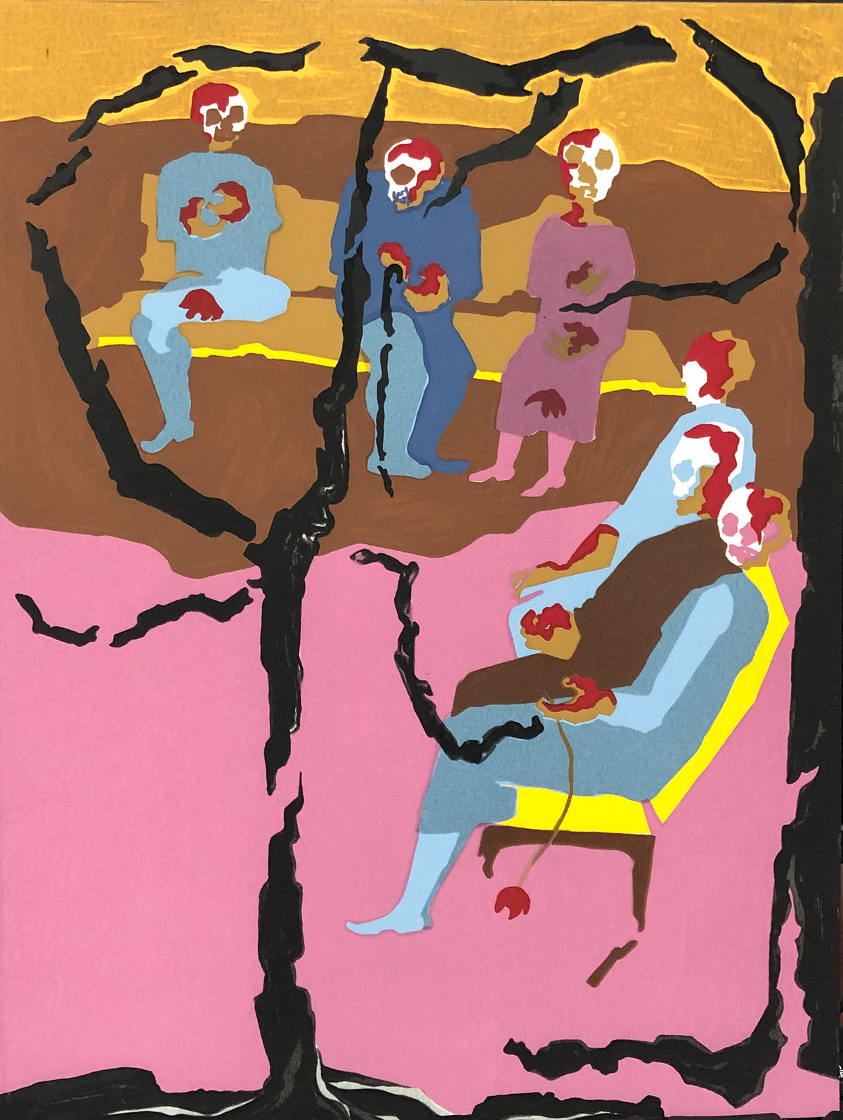 Jacob Lawrence - Hiroshima III