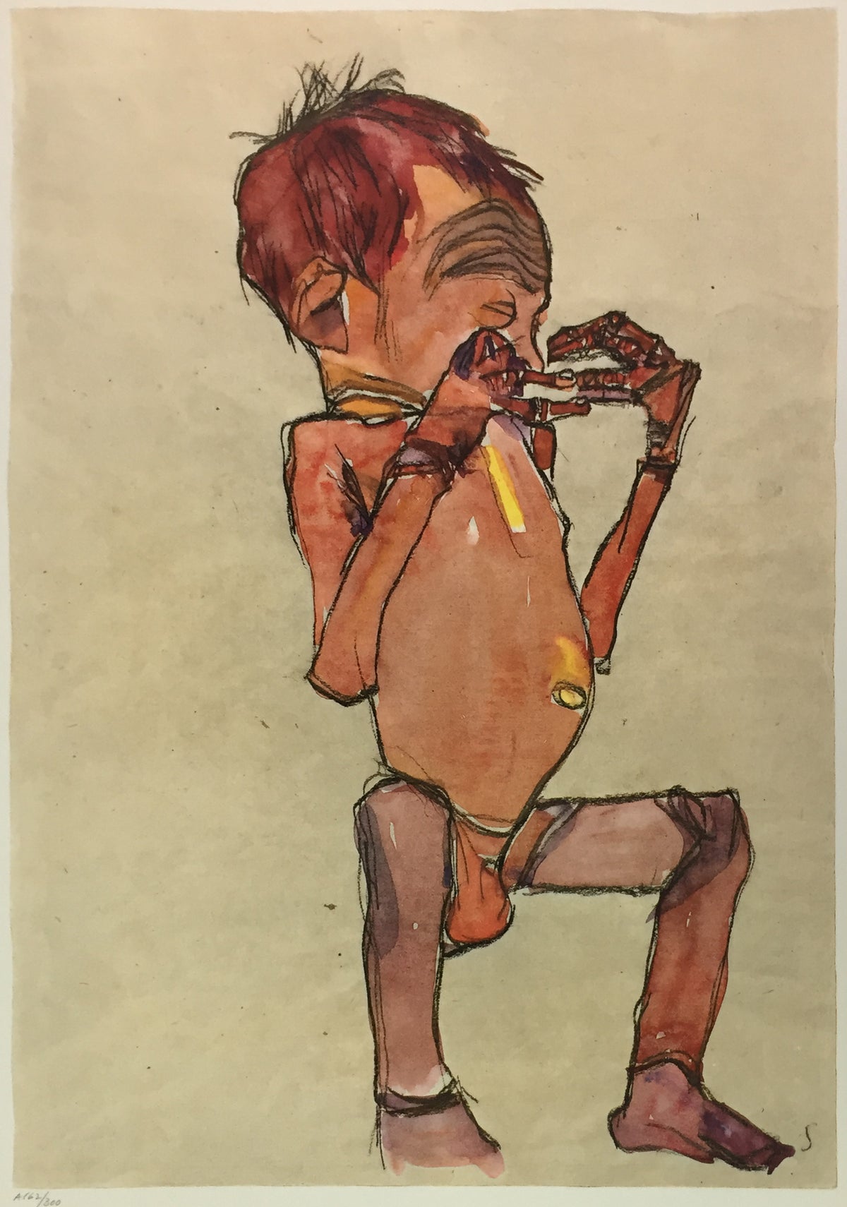 Egon Schiele - New Born Baby