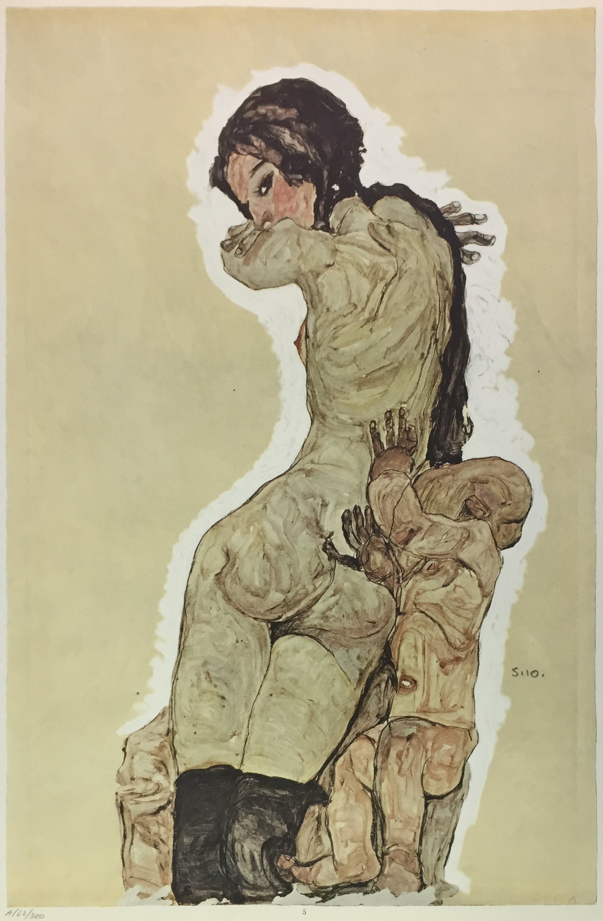 Egon Schiele - Mother and Child