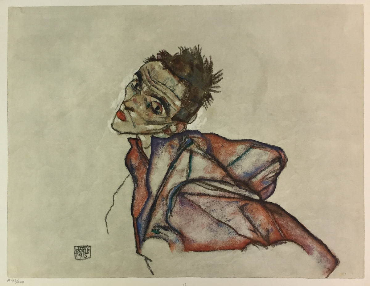 Egon Schiele - Self Portrait