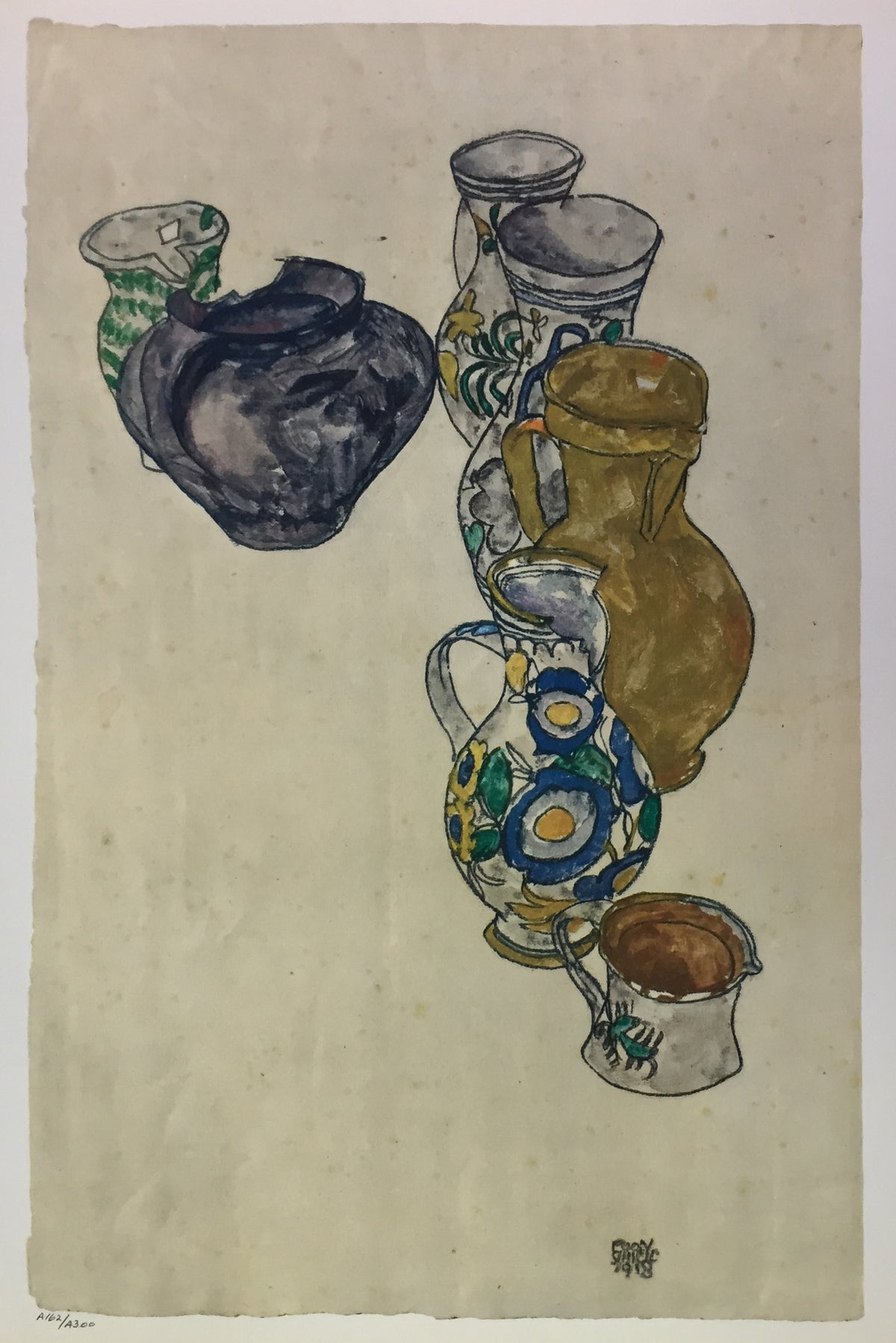 Egon Schiele - Peasant Jugs