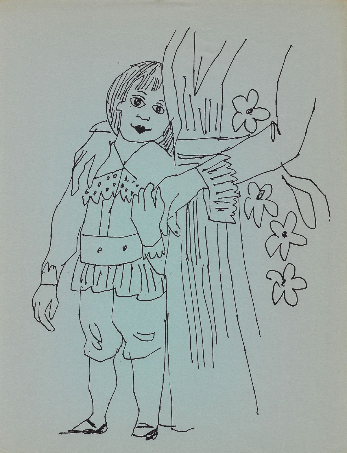 Andy Warhol - Untitled (Oh George) (from Love Is A Pink Cake) (F. & S. IV.30)