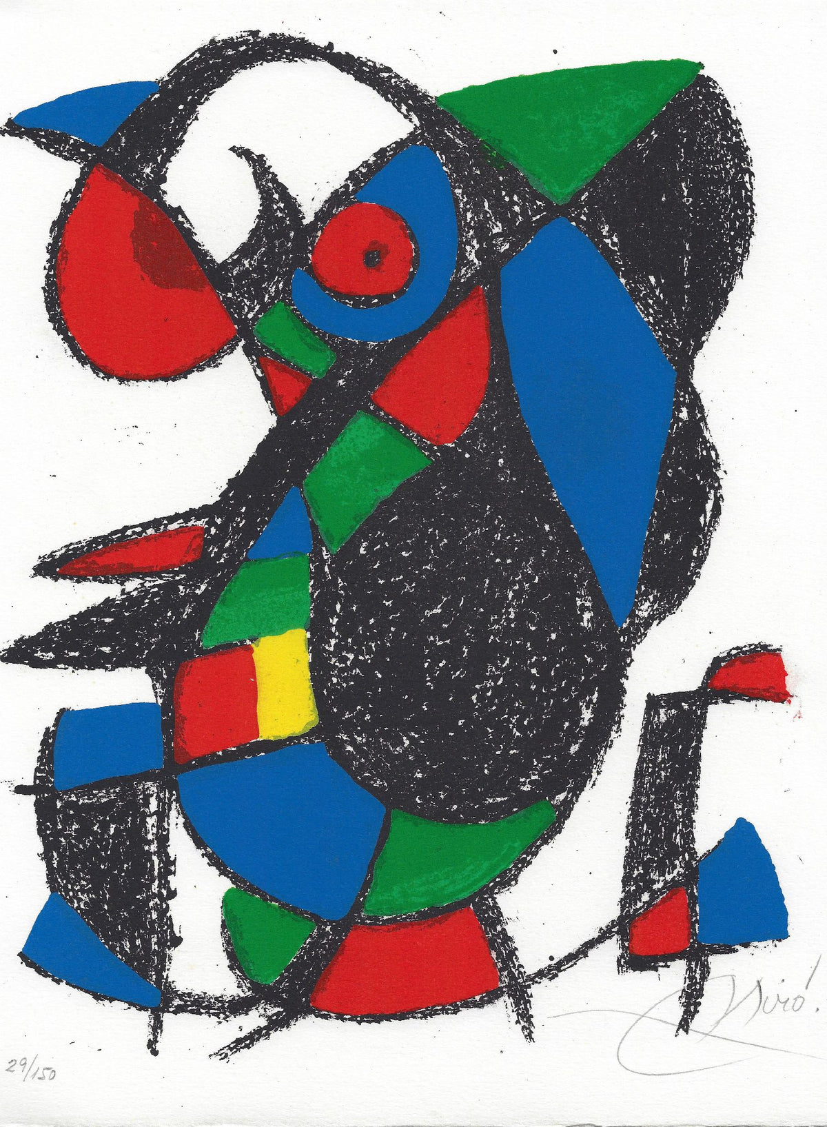 Joan Miro - Untitled (from Joan Miro Lithographe II)