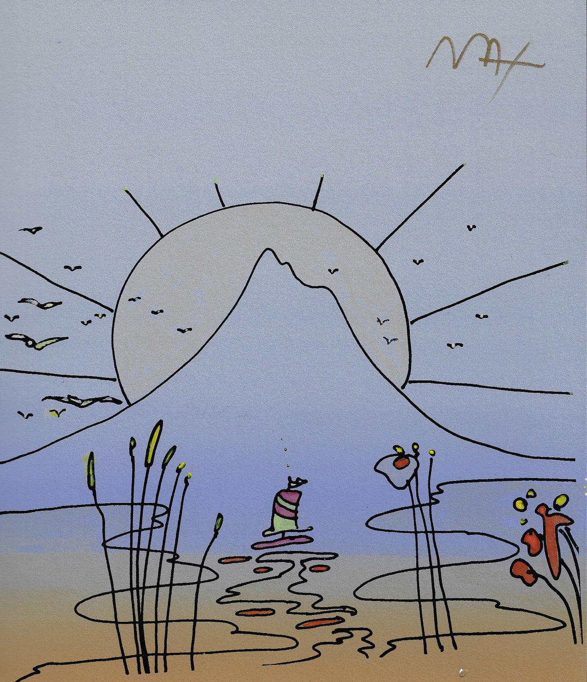 Peter Max - Land of Sunshine