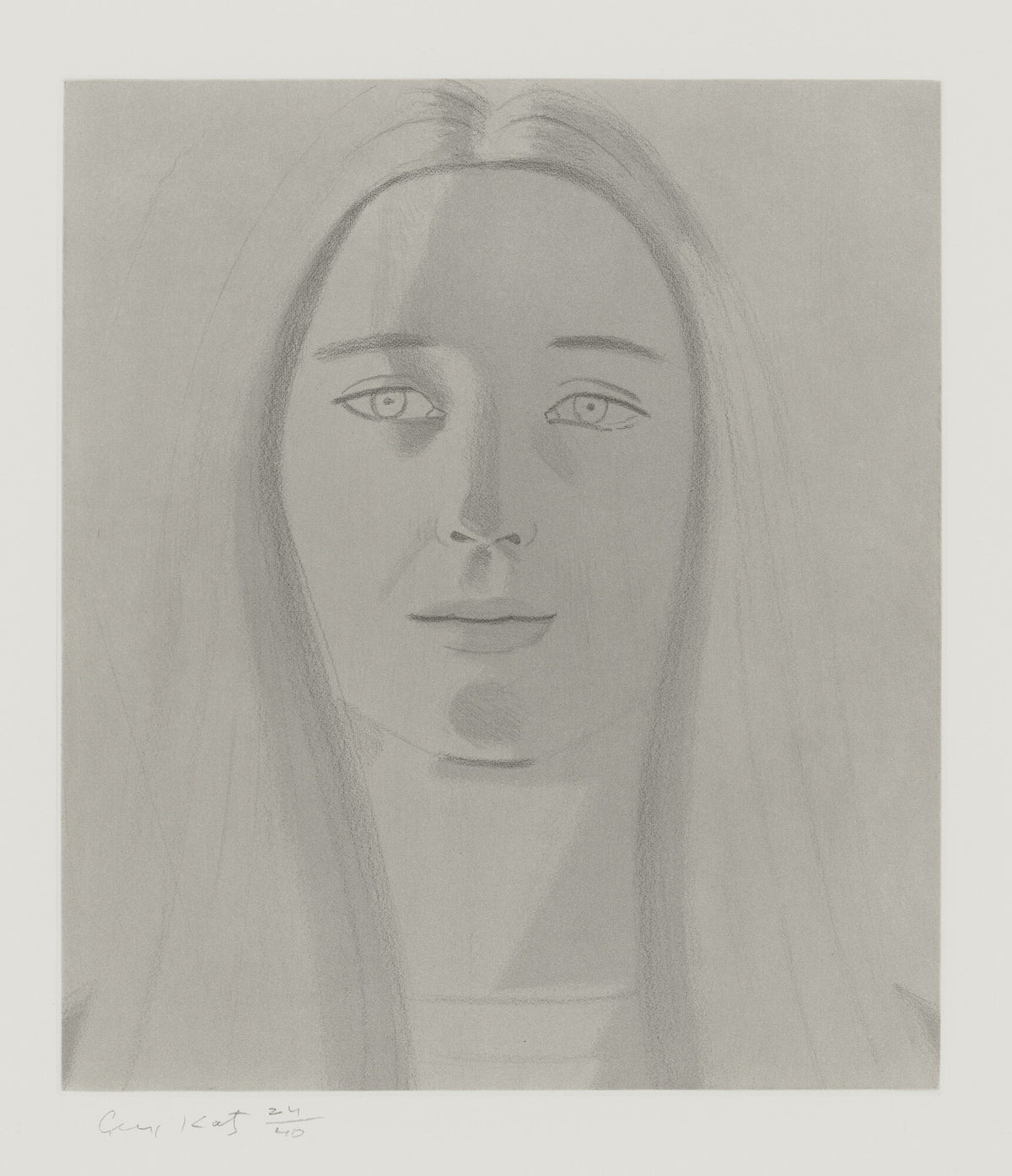 Alex Katz - Jayne Anne