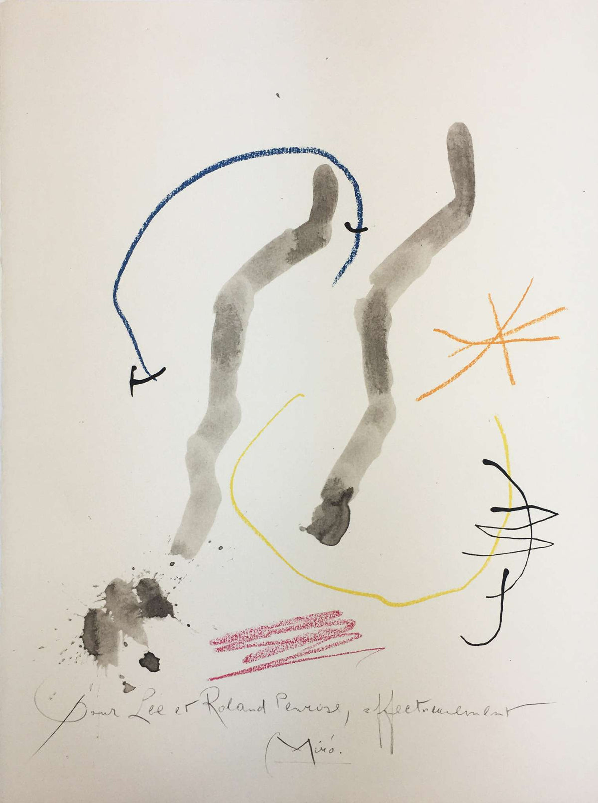 Joan Miro - Pour M Roland Penrose