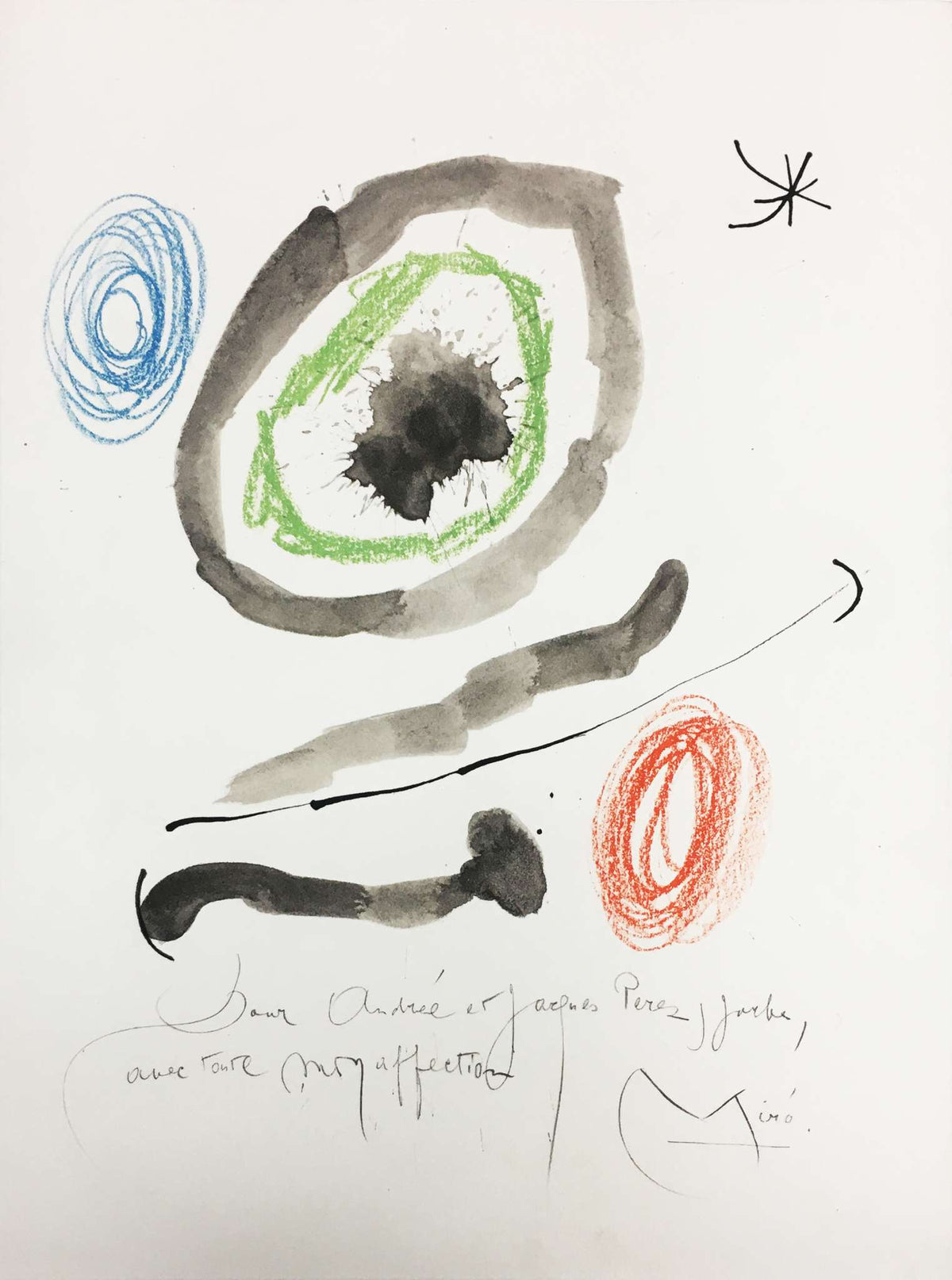 Joan Miro - Pour M Perez Y Jorba