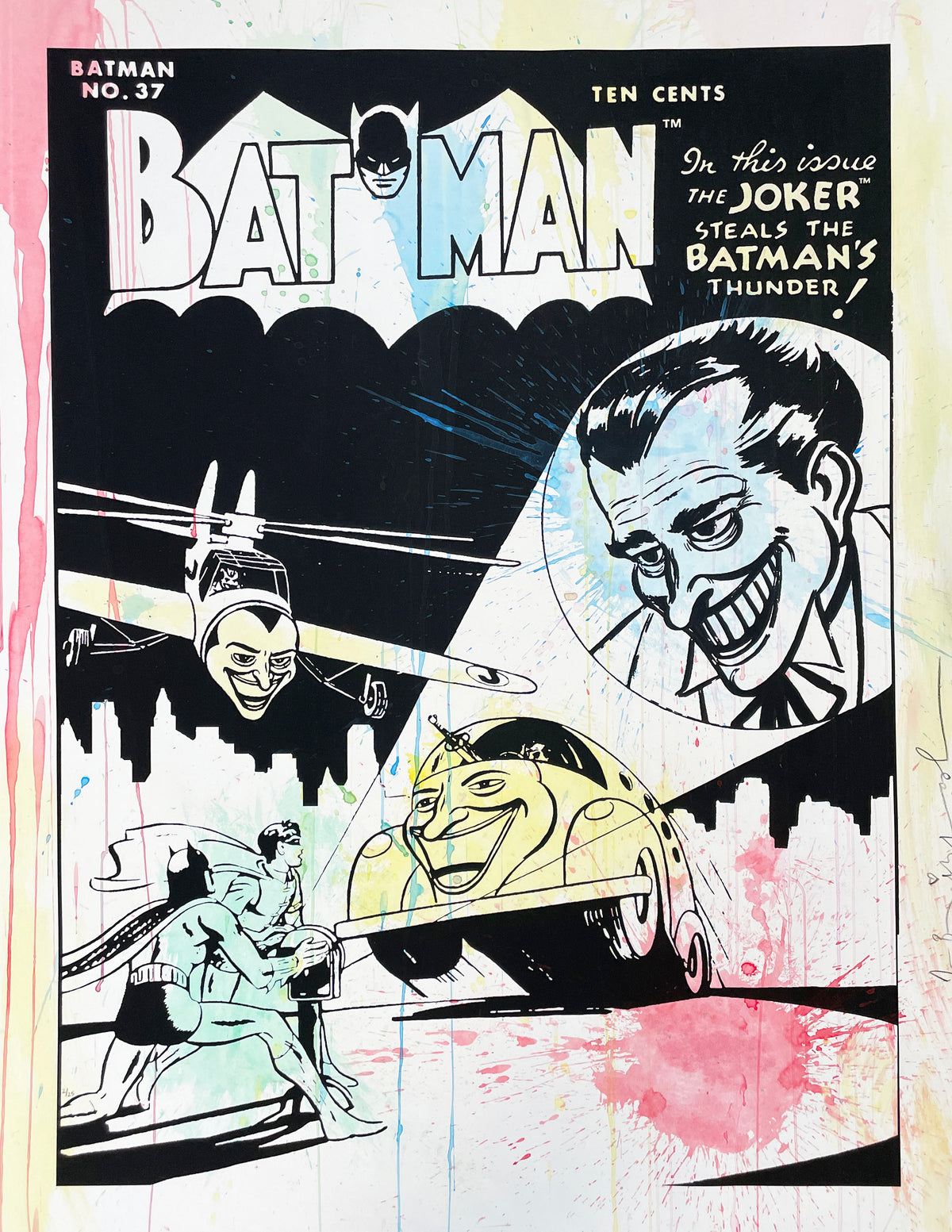 Mr. Brainwash - The Joker - Comic Book Cover #1
