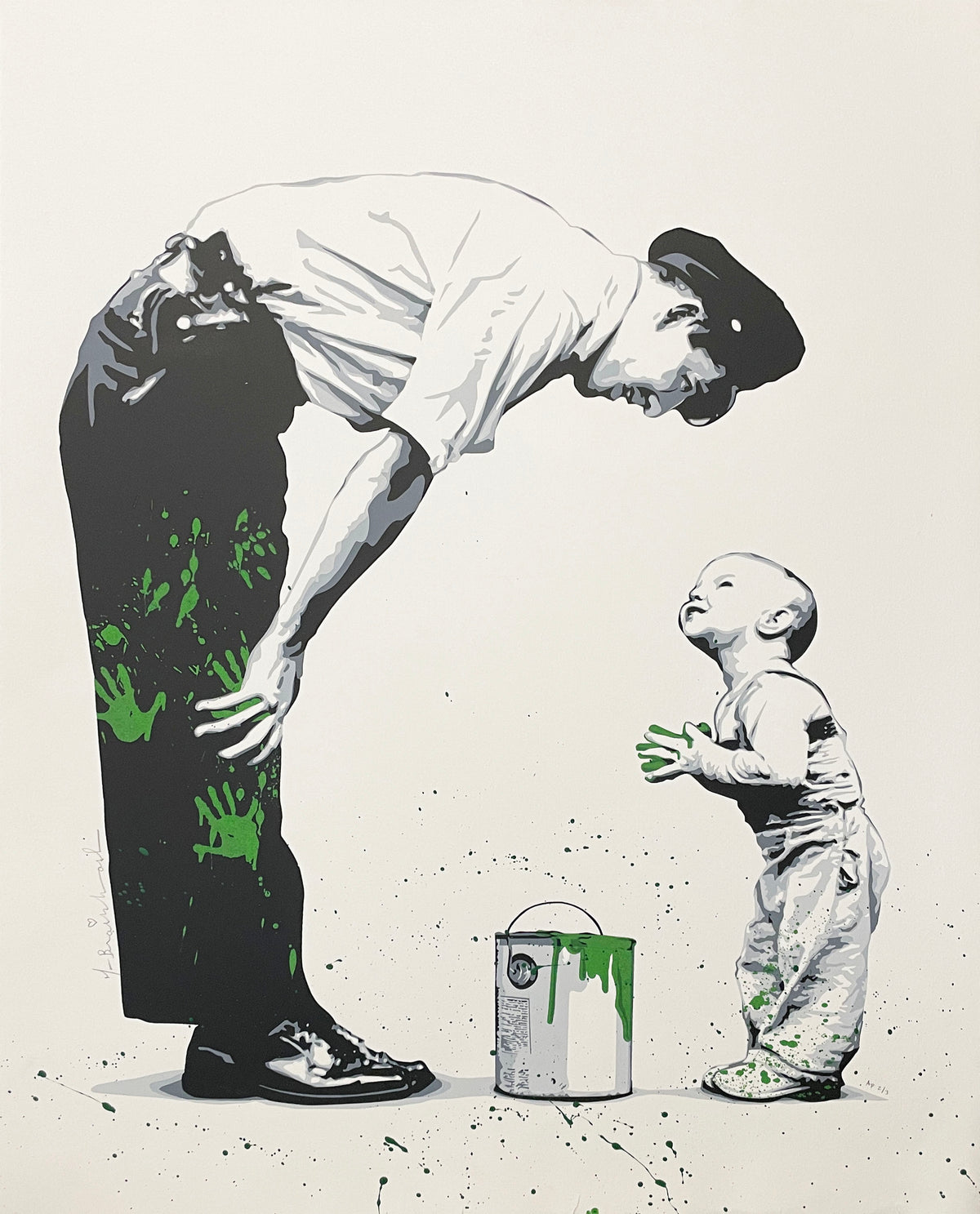 Mr. Brainwash - Not Guilty (Green)