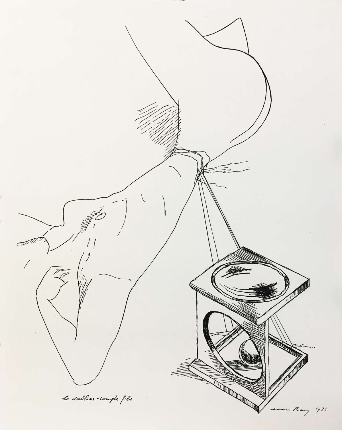 Man Ray - Untitled (Le Sabber Compte Fils)