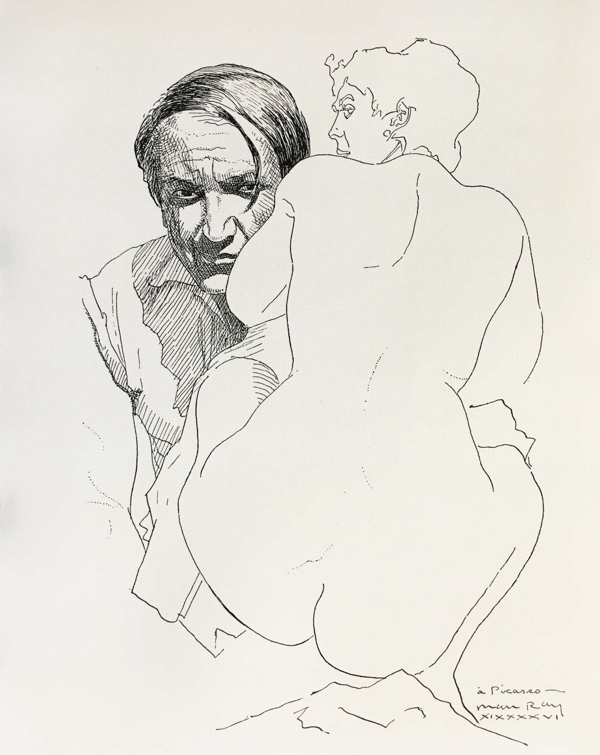 Man Ray - Untitled (Picasso)