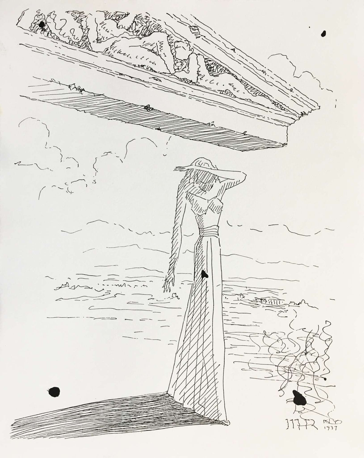 Man Ray - Untitled (Pillar)