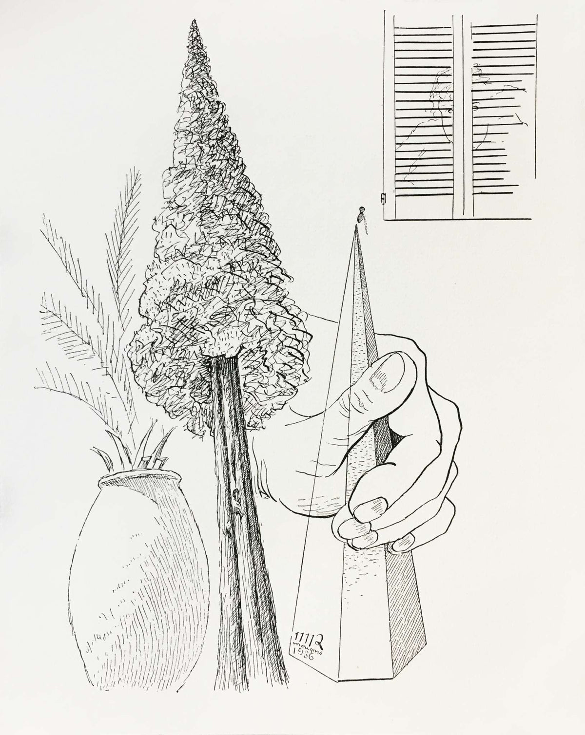 Man Ray - Untitled (Pointed Objects)