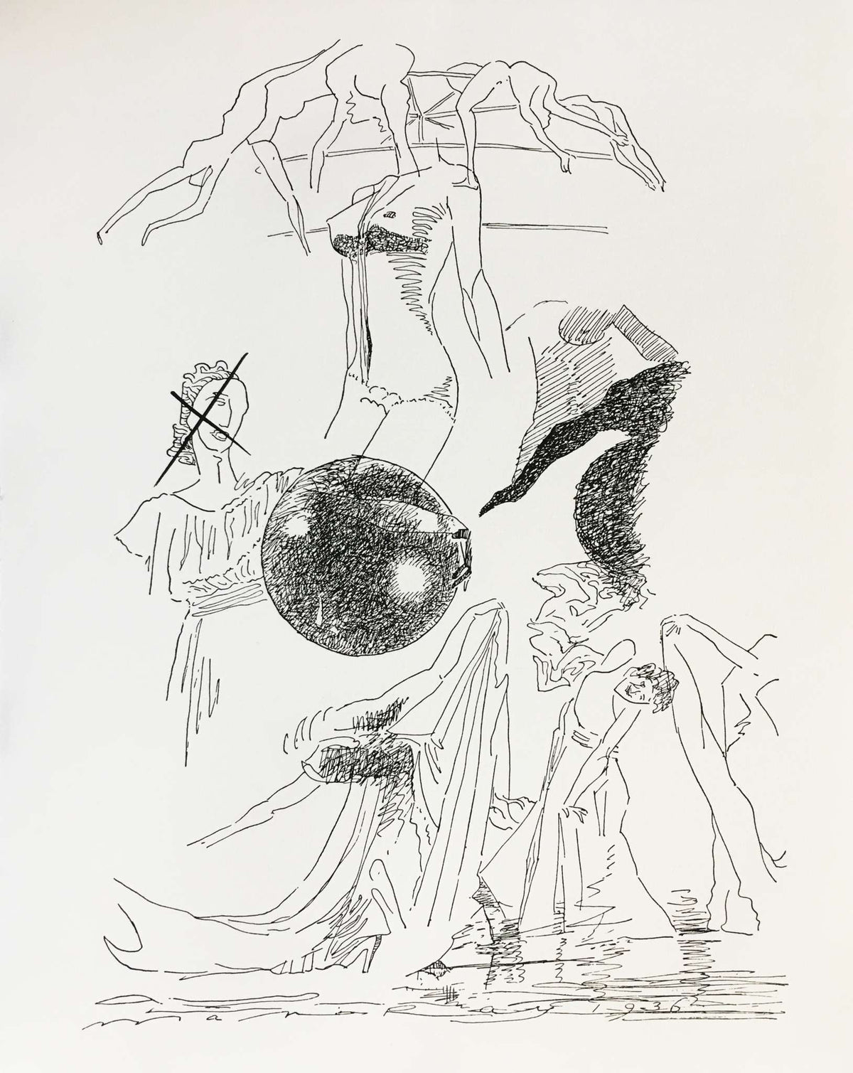 Man Ray - Untitled (Surrealist Dancers)