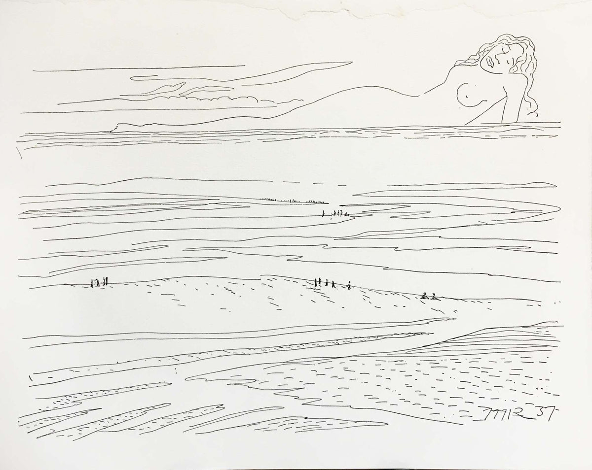 Man Ray - Untitled (Horizon Woman)