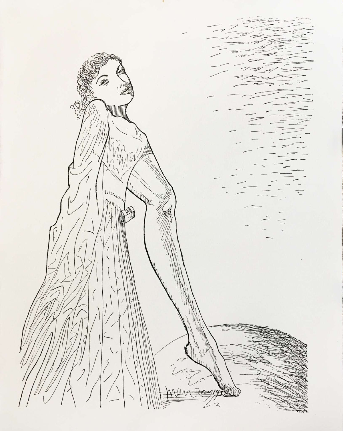 Man Ray - Untitled (Mostly Leg)