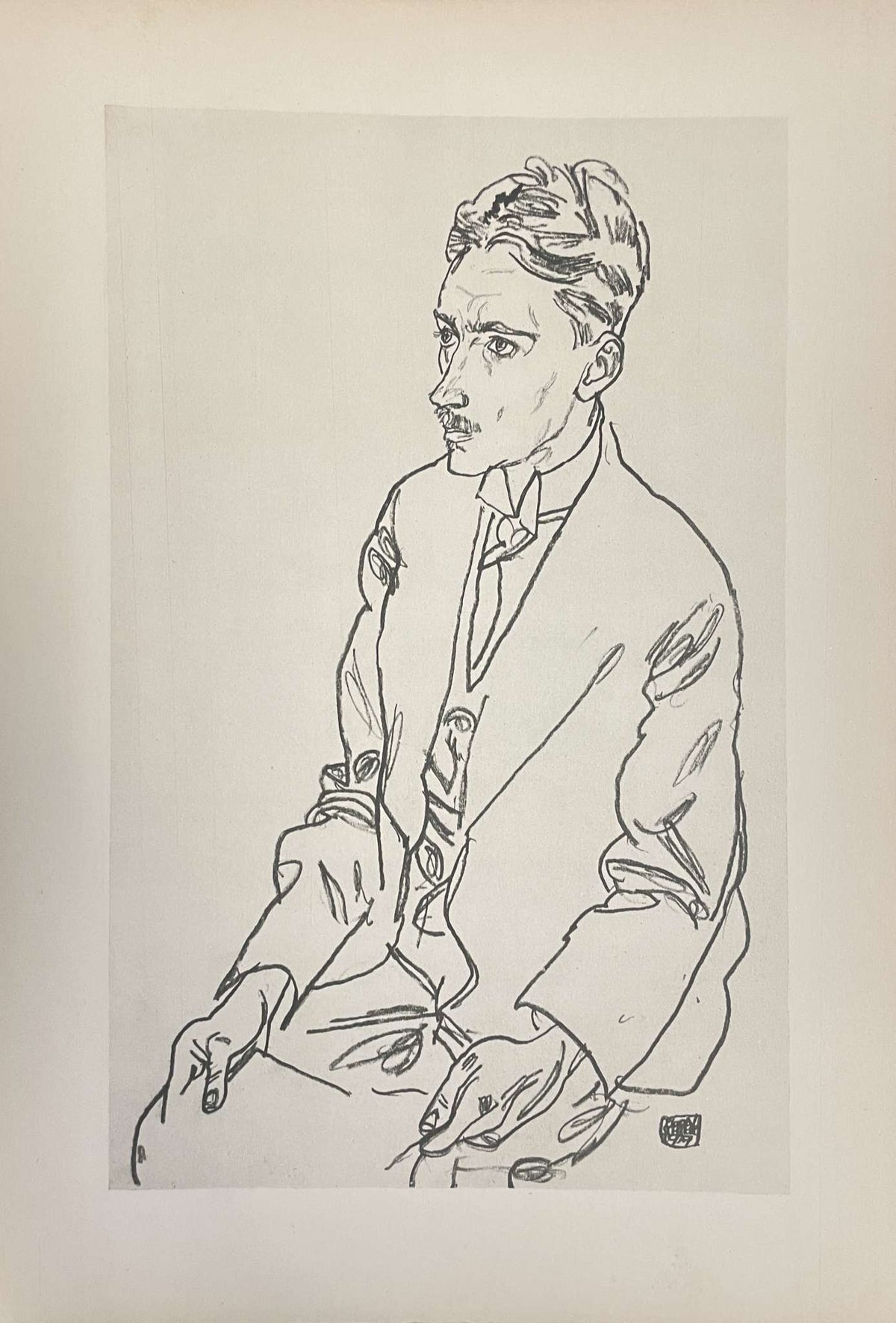 Egon Schiele - Dr. F.M. Haberditzl