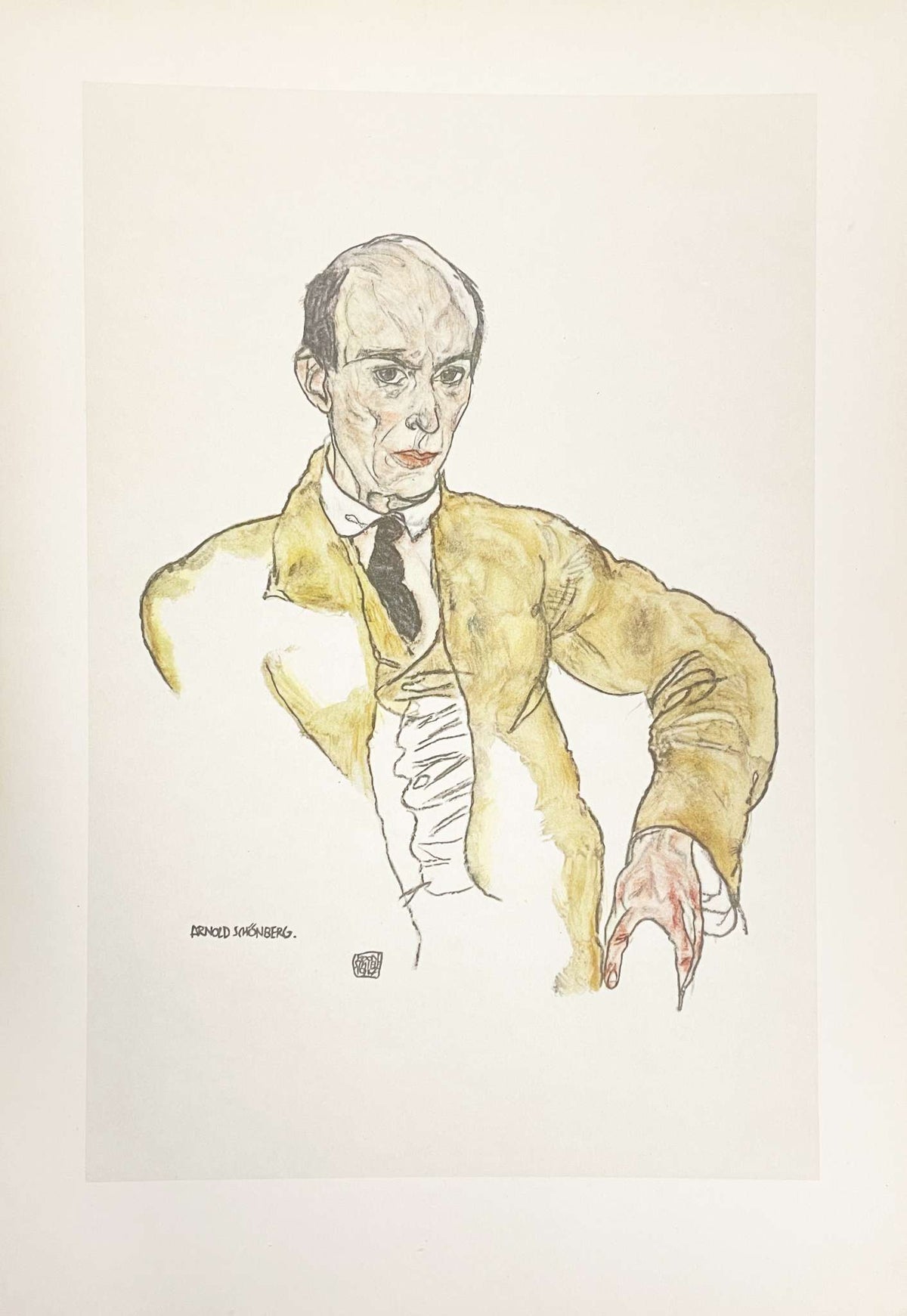 Egon Schiele - Arnold Schonberg