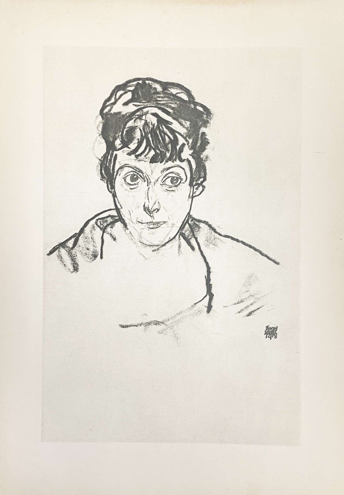 Egon Schiele - Portrait of a Lady