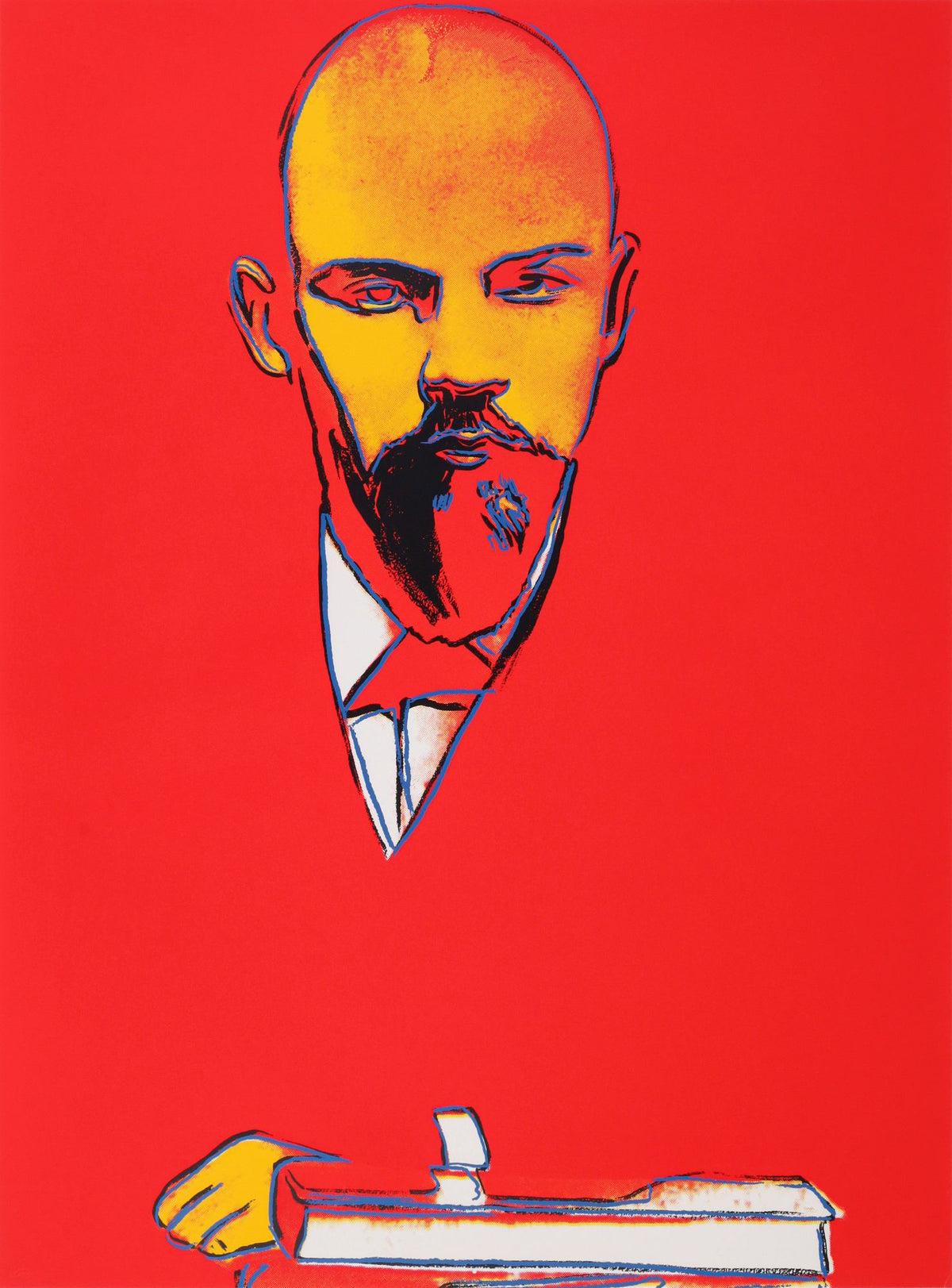 Andy Warhol - Red Lenin