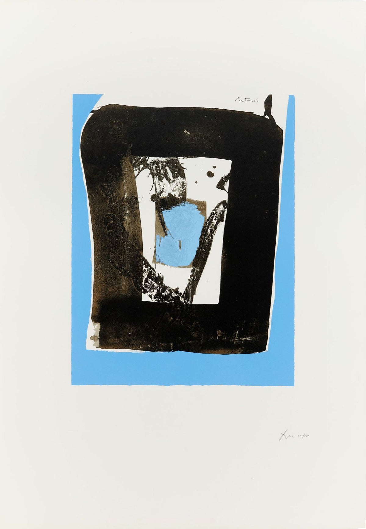 Robert Motherwell - Untitled (from The Basque Suite)