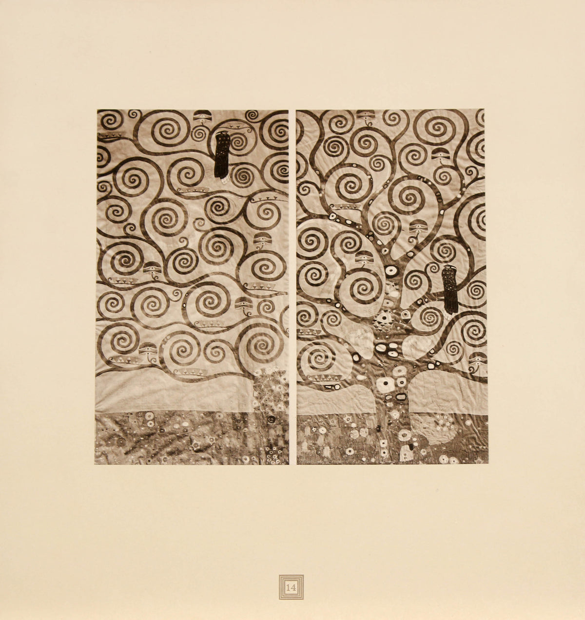 Gustav Klimt - Der Lebensbaum (Fortsetzung) I
