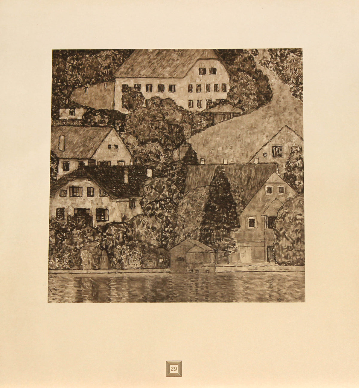 Gustav Klimt - Am Attersee
