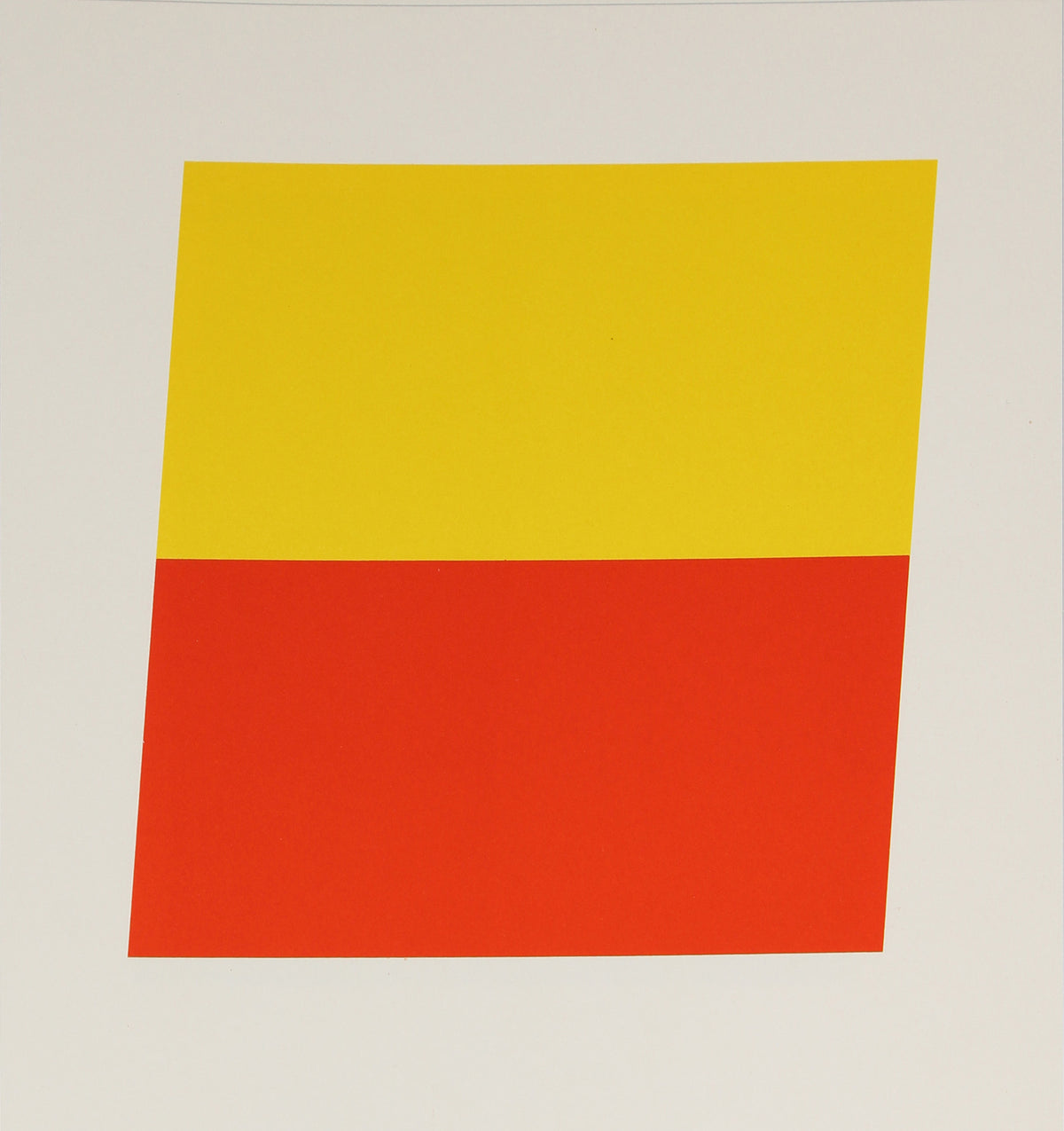 Ellsworth Kelly - Yellow/Red-Orange