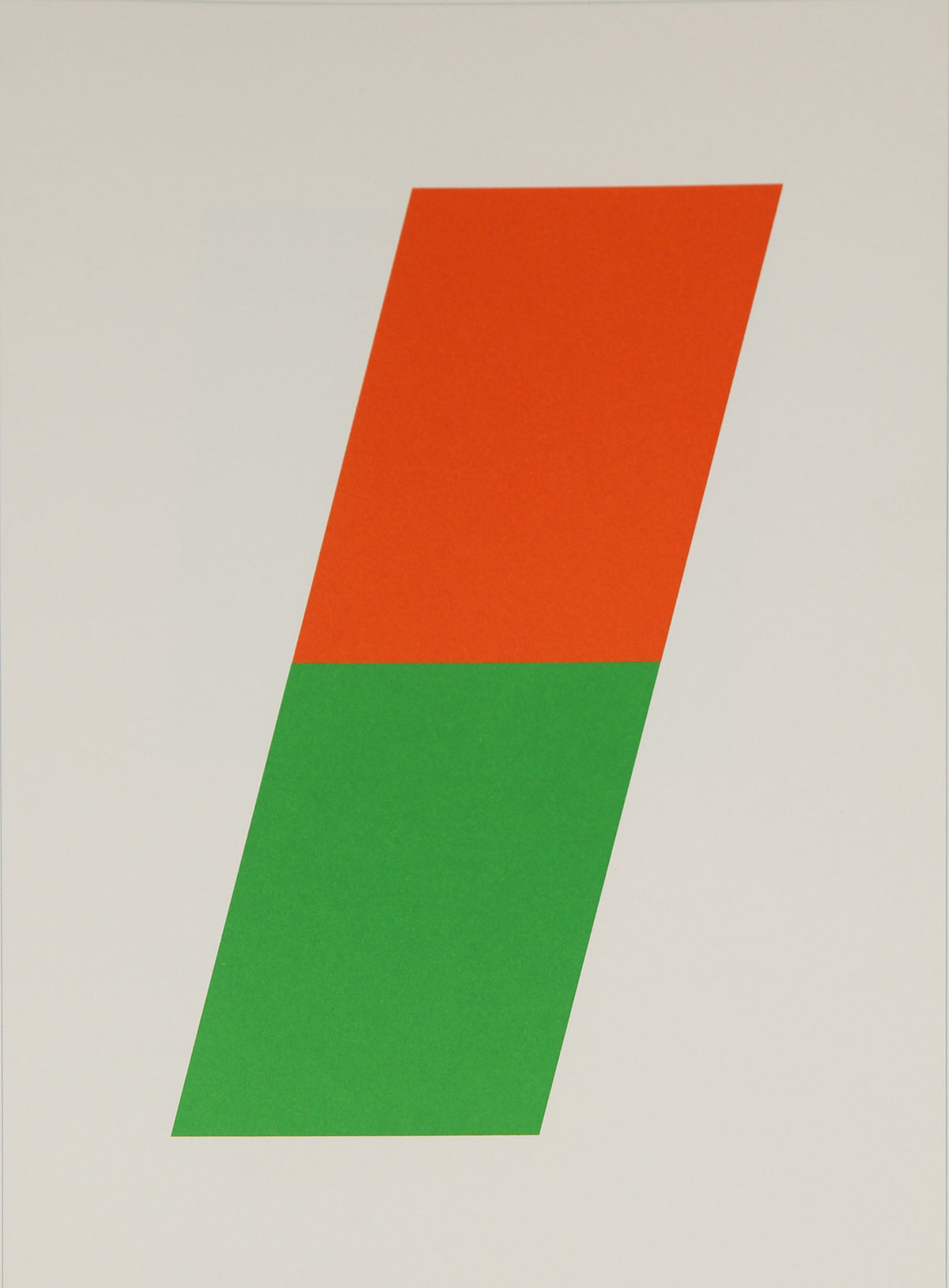 Ellsworth Kelly - Orange/Green