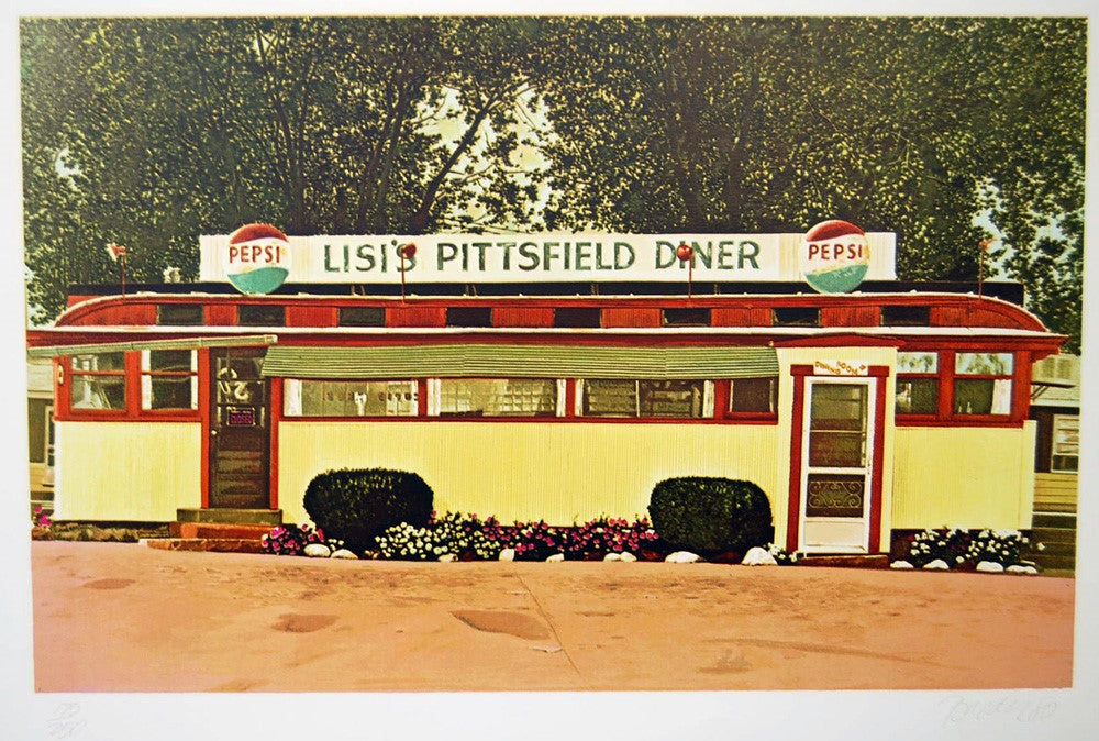 John Baeder - Lisi's Pittfield Diner
