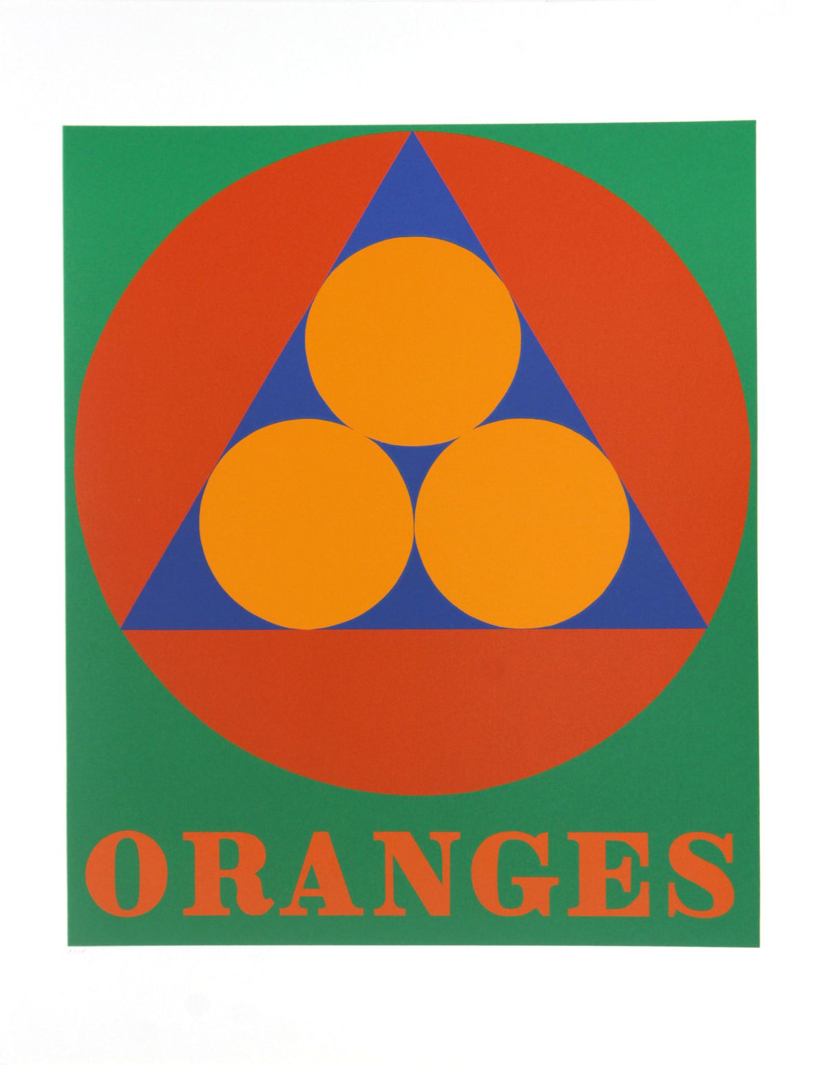 Robert Indiana - Oranges