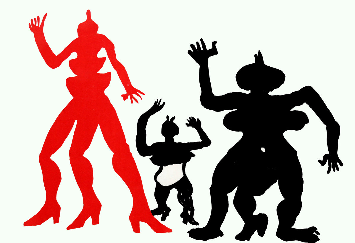 Alexander Calder - Derriere Le Miroir (Three Acrobats)