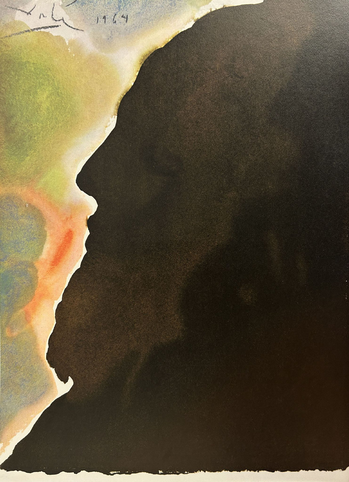 Abraham, The Father Of Many Nations by Salvador Dali, 1969 fine art lithograph