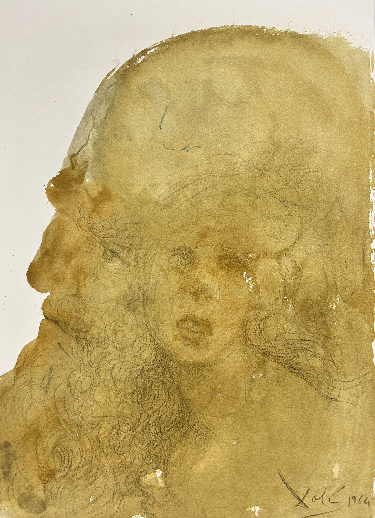 Ahasuerus Loved Esther Greatly by Salvador Dali, 1969 fine art lithograph