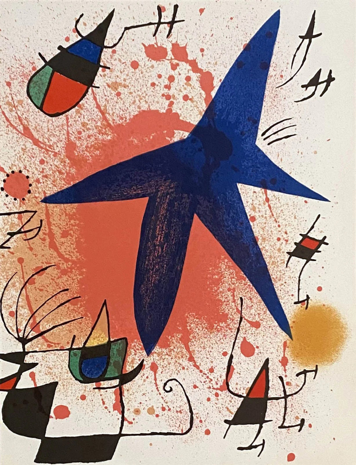 Joan Miro - Lithograph I