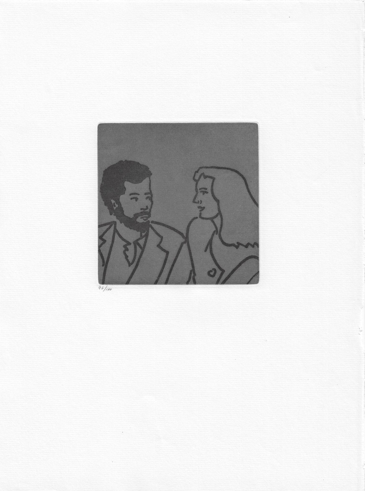 Alex Katz - Gloria 11
