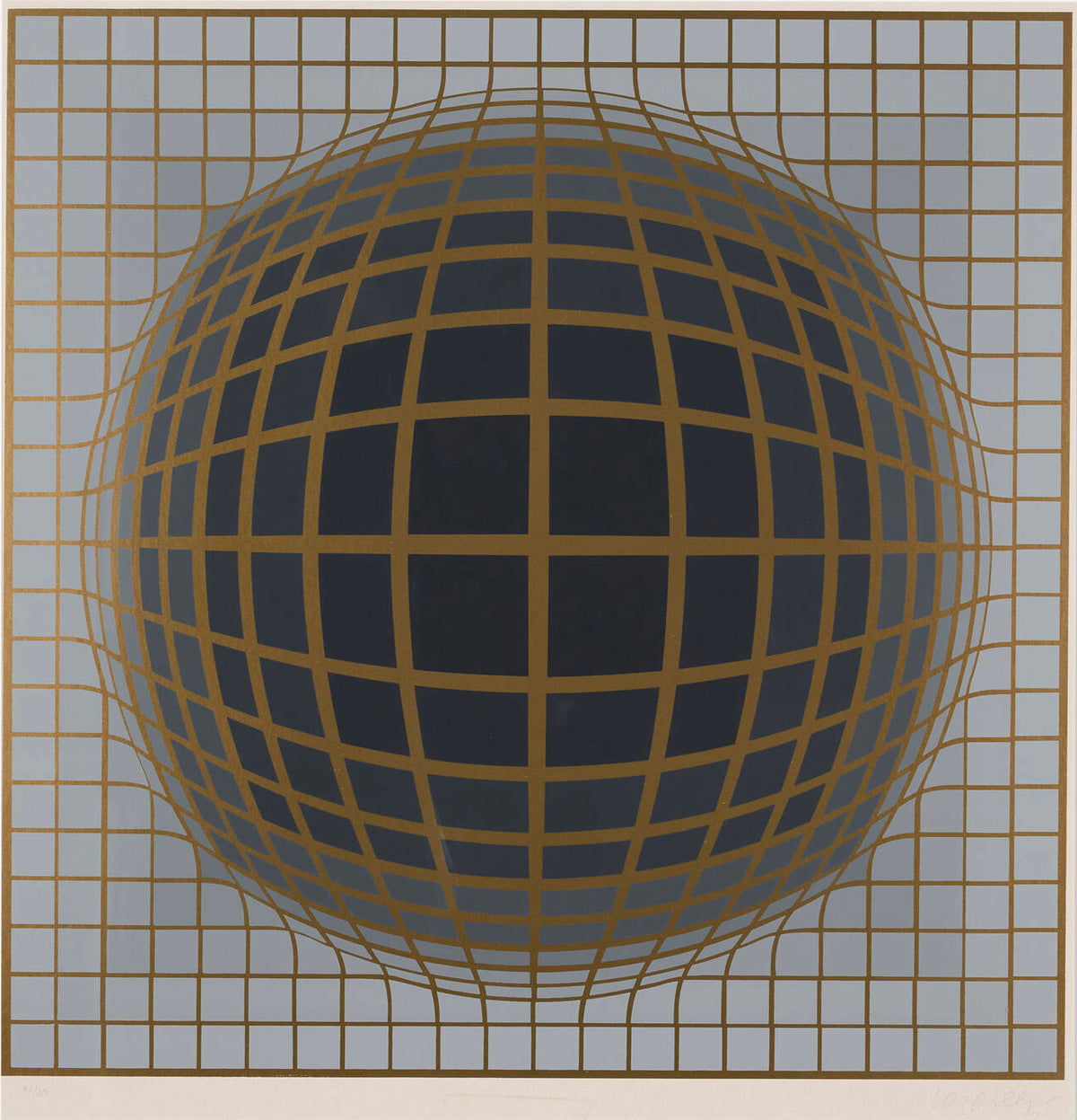 Victor Vasarely - B-Bomb-b II