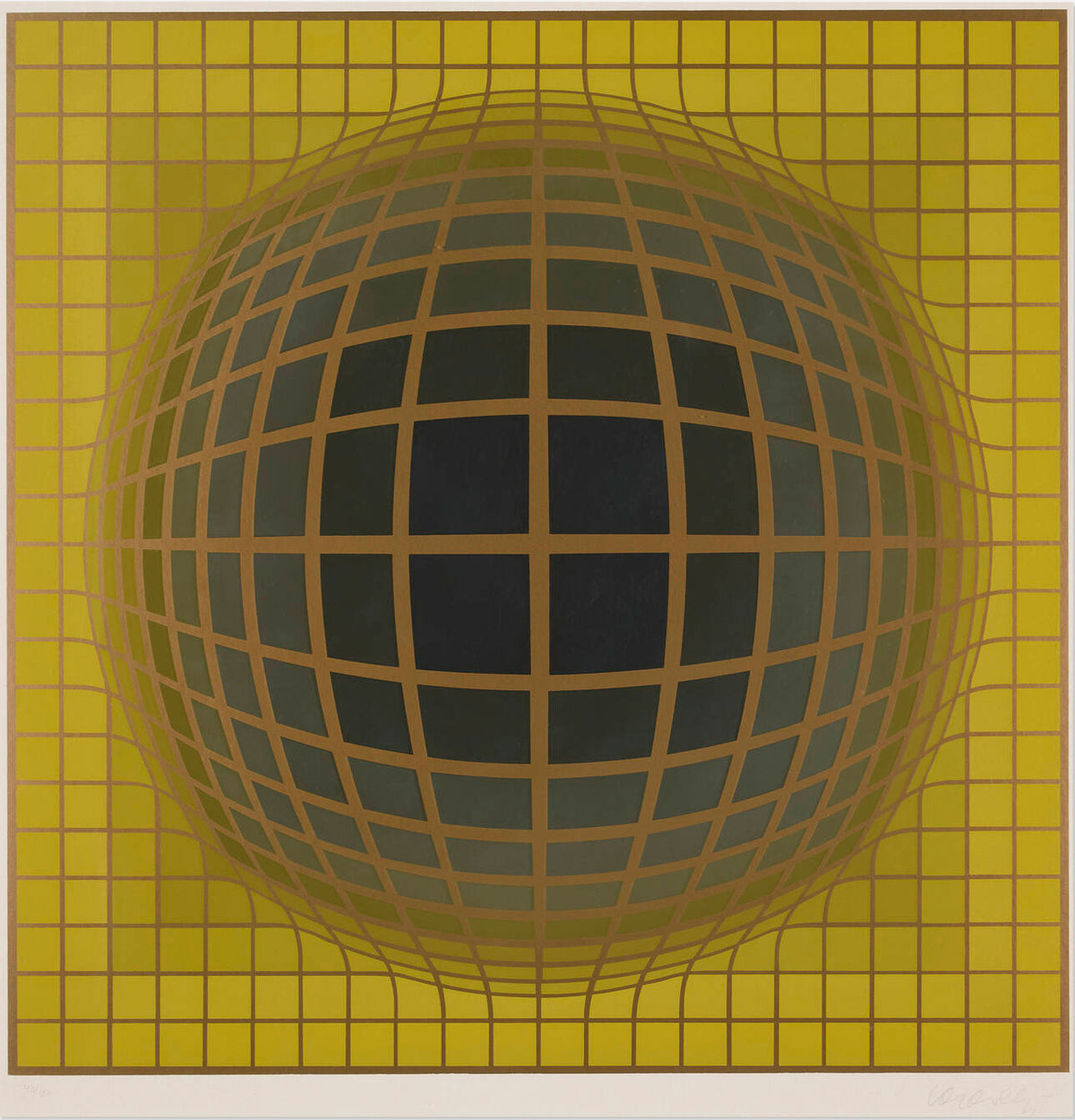 Victor Vasarely - B-Bomb-b IV