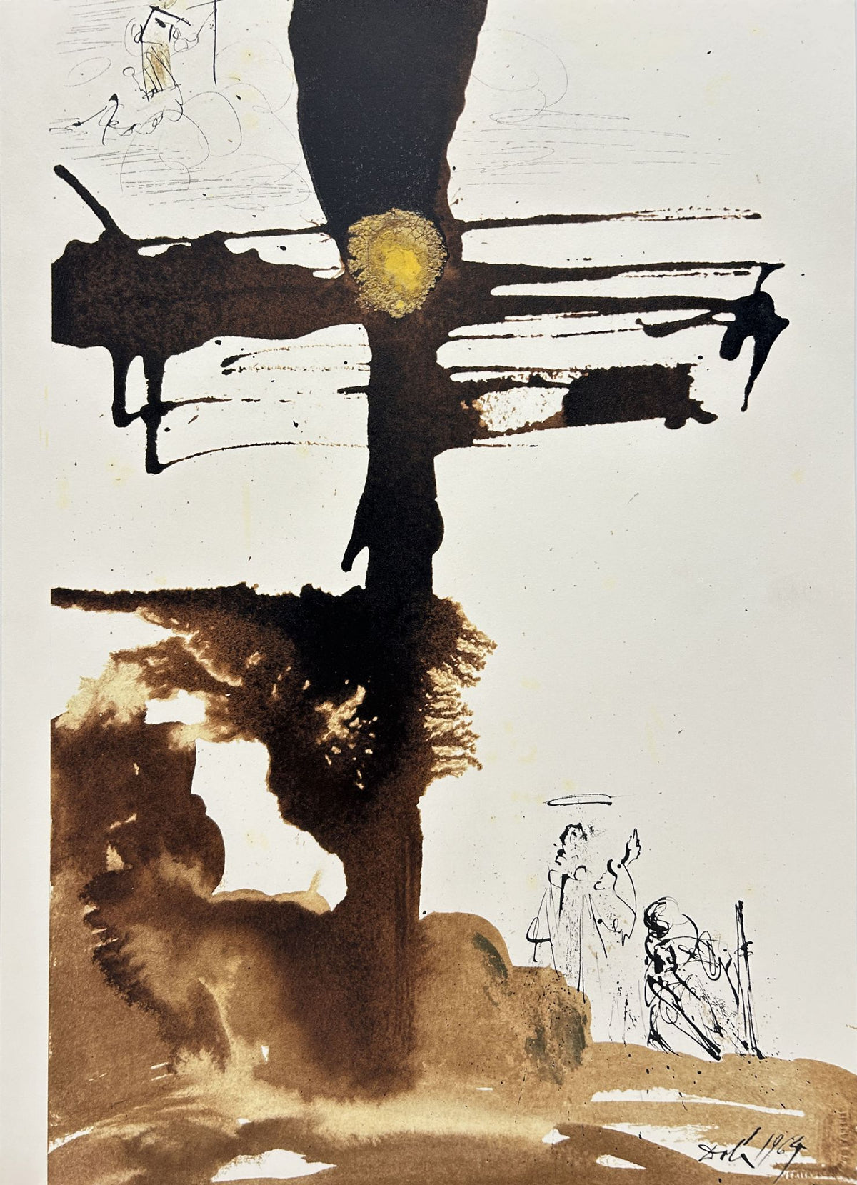 Come, Lord Jesus by Salvador Dali, 1969 fine art lithograph