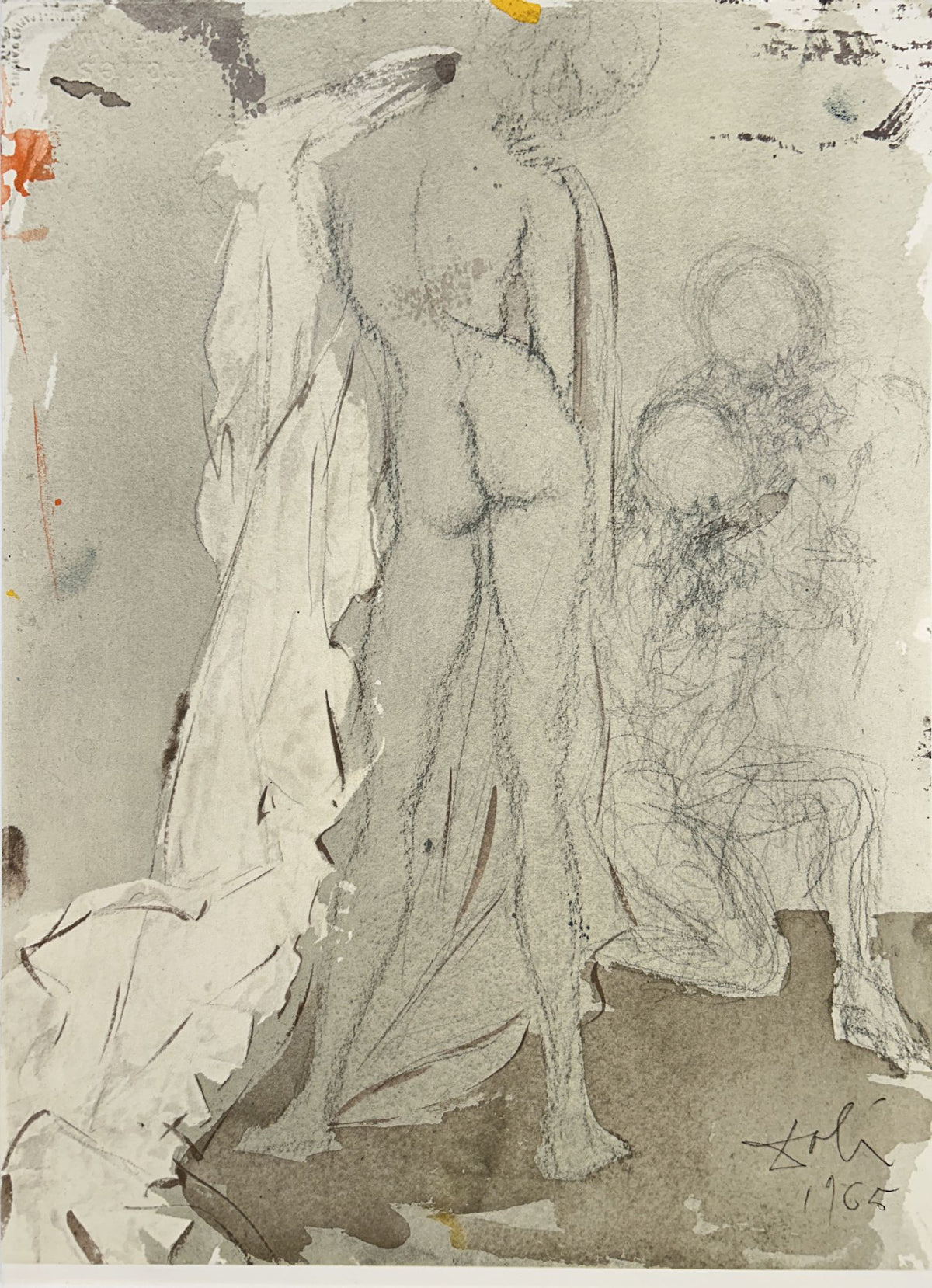 The Beauty Of Susanna by Salvador Dali, 1969 fine art lithograph