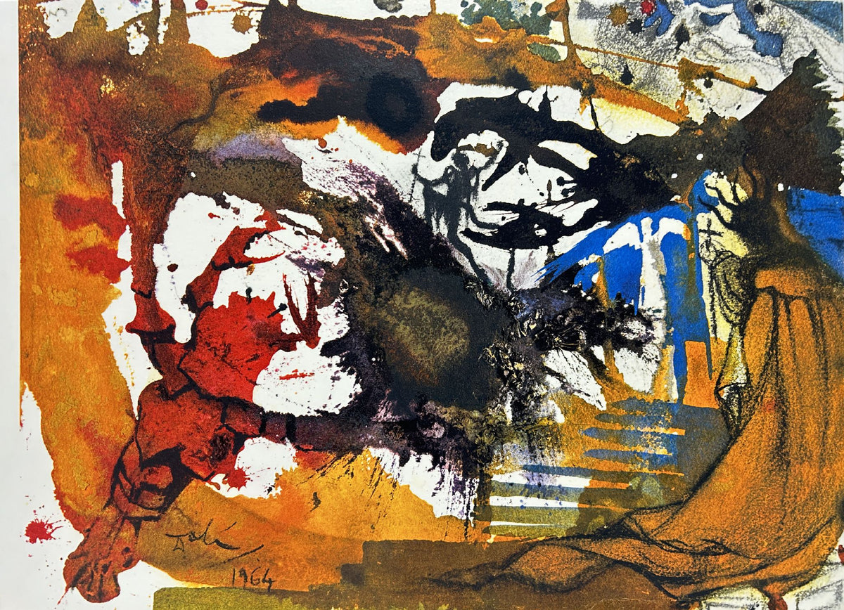 The Chosen Vineyard by Salvador Dali, 1969 fine art lithograph