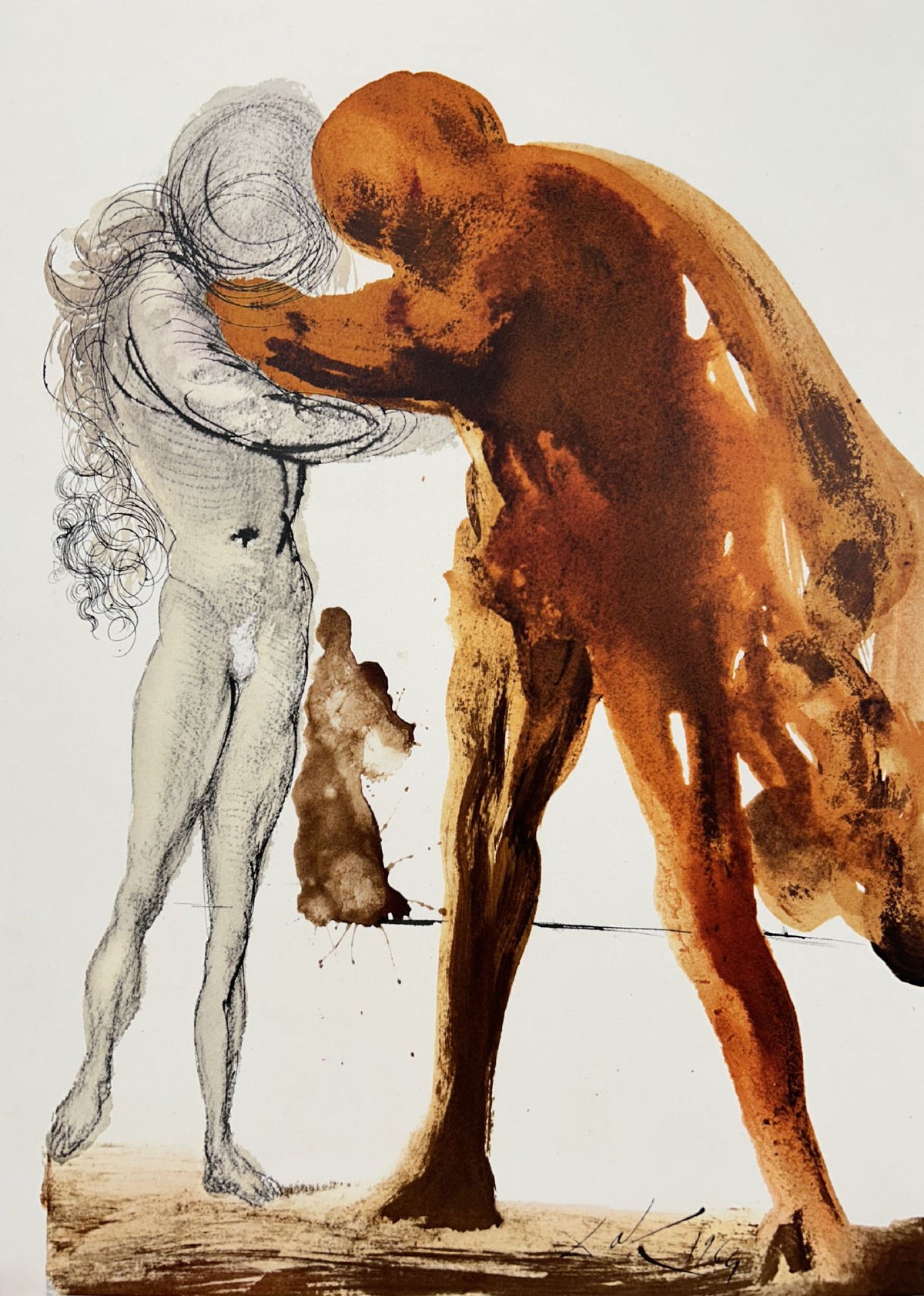 The Prodigal Son by Salvador Dali, 1969 fine art lithograph