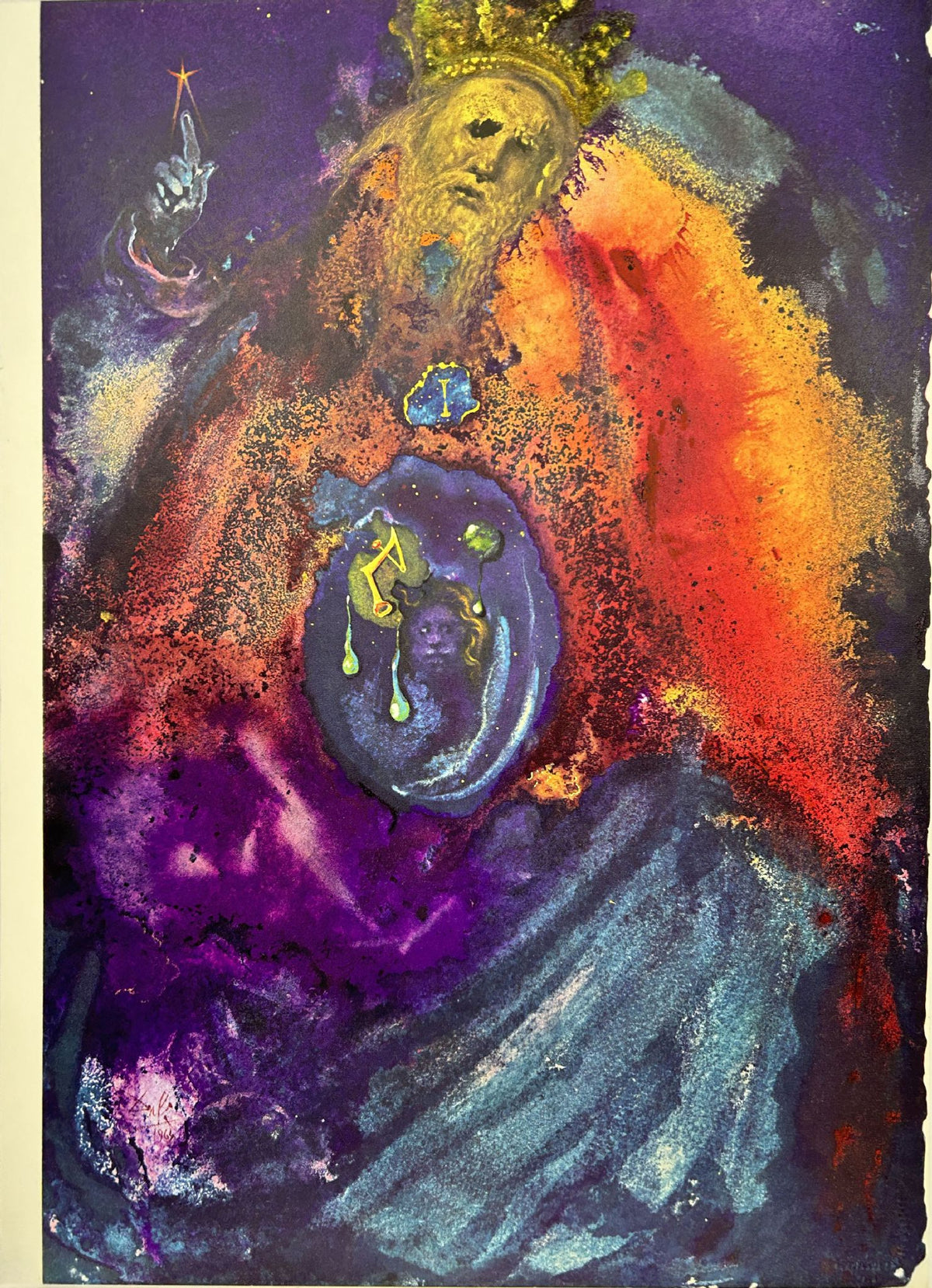 Vanity of Vanities by Salvador Dali, 1969 fine art lithograph