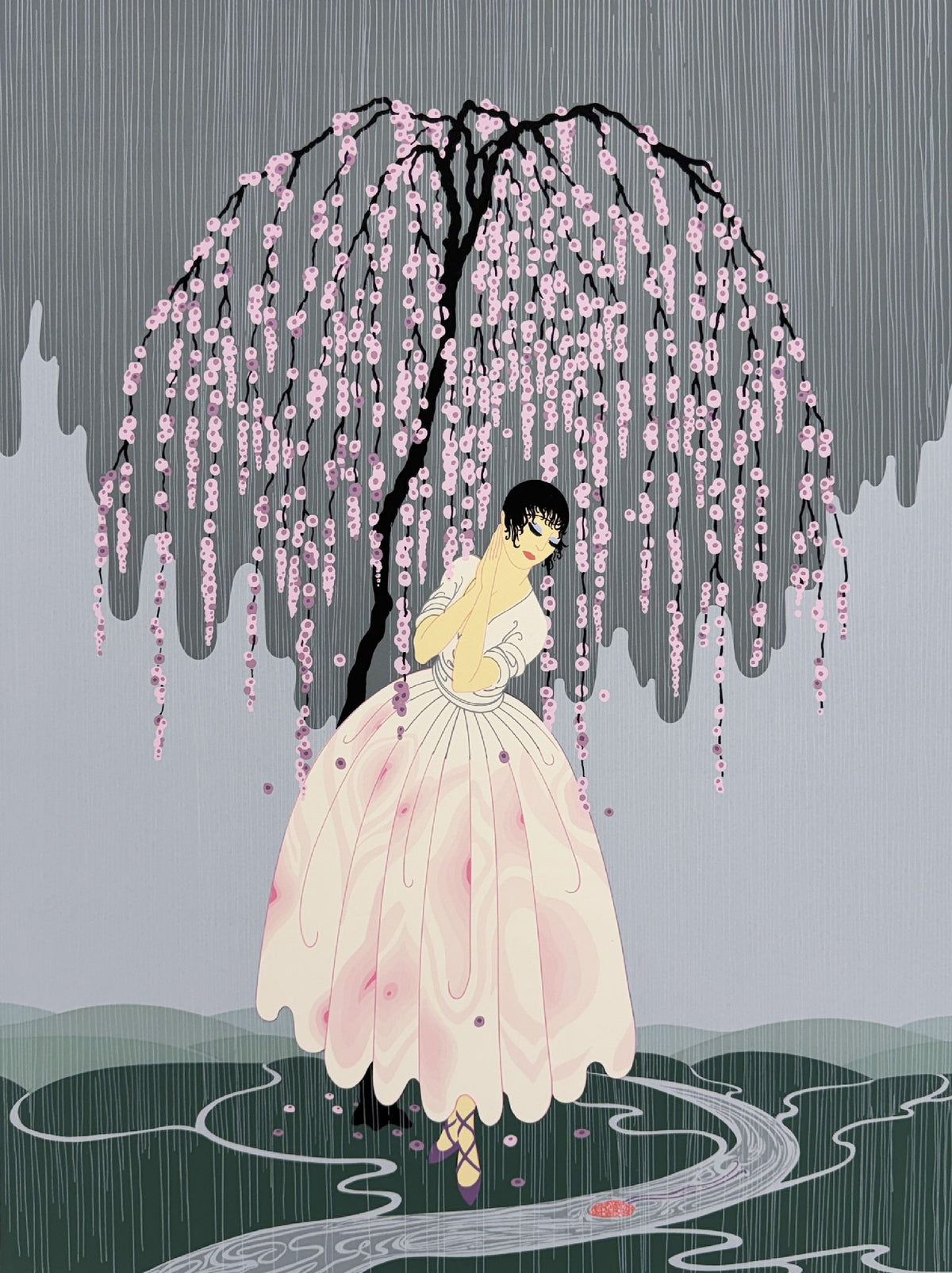 Erte - Blossom Umbrella