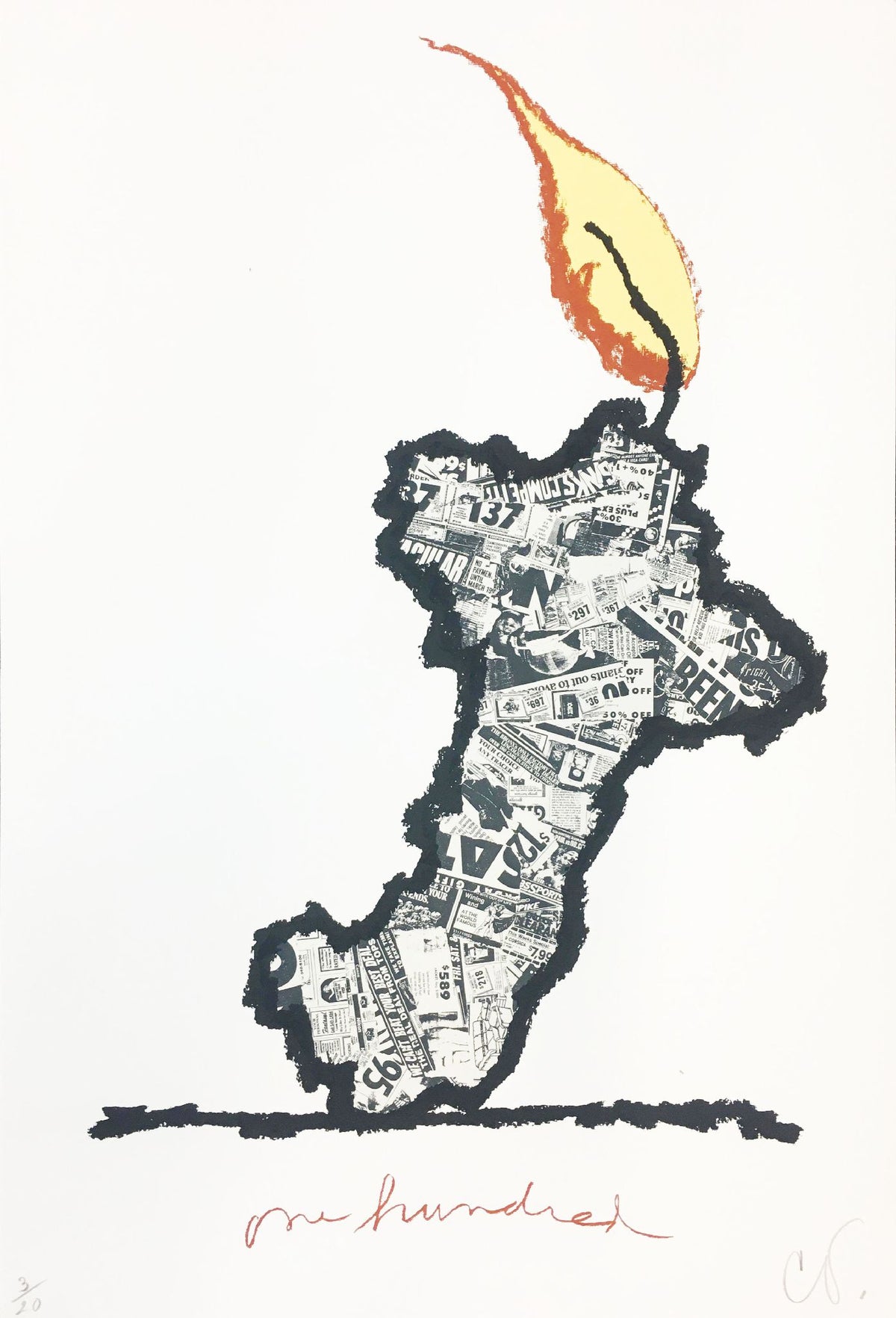 Claes Oldenburg - Centennial Print for the Judson Memorial Church