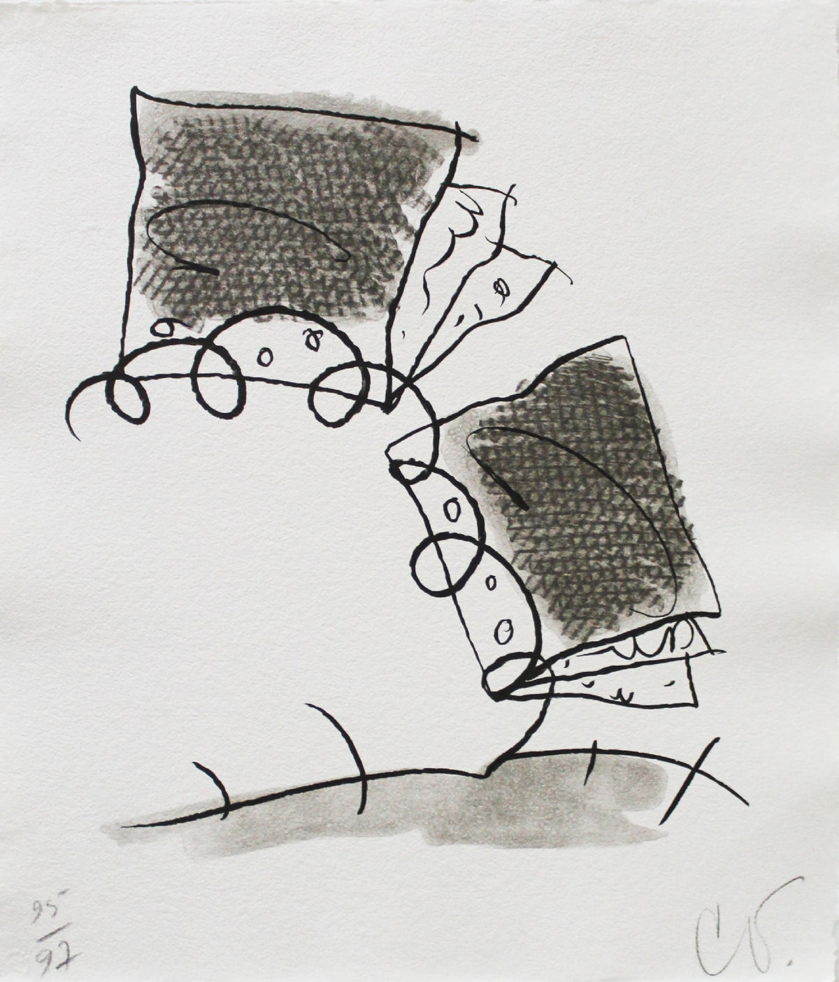 Claes Oldenburg - Notebook Torn in Half