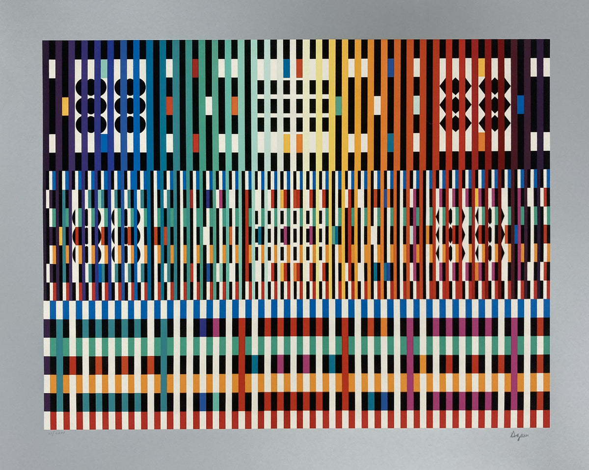 Yaacov Agam - Blessing (Dark)